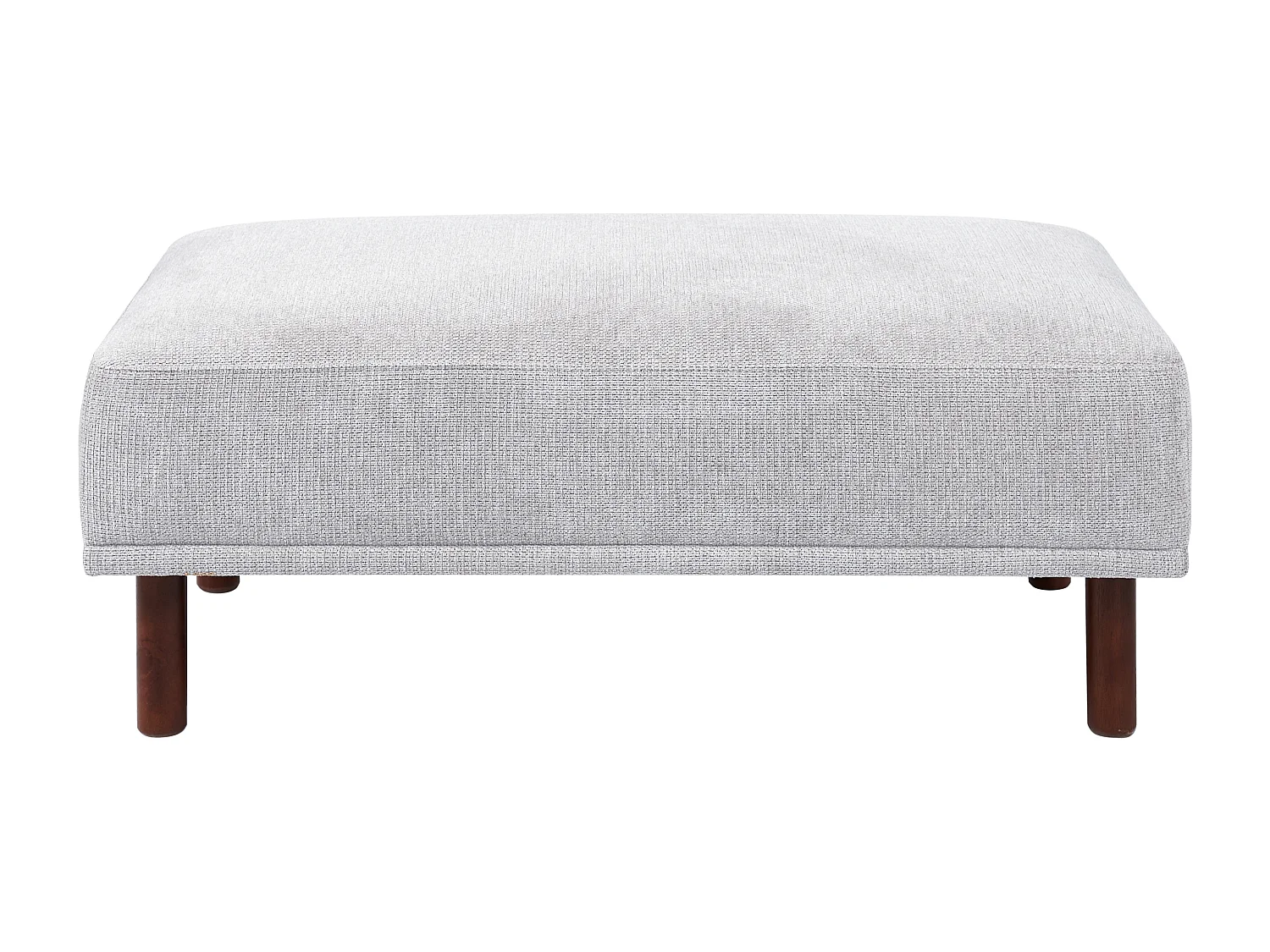 Ottoman HOLT Tissu Gris clair