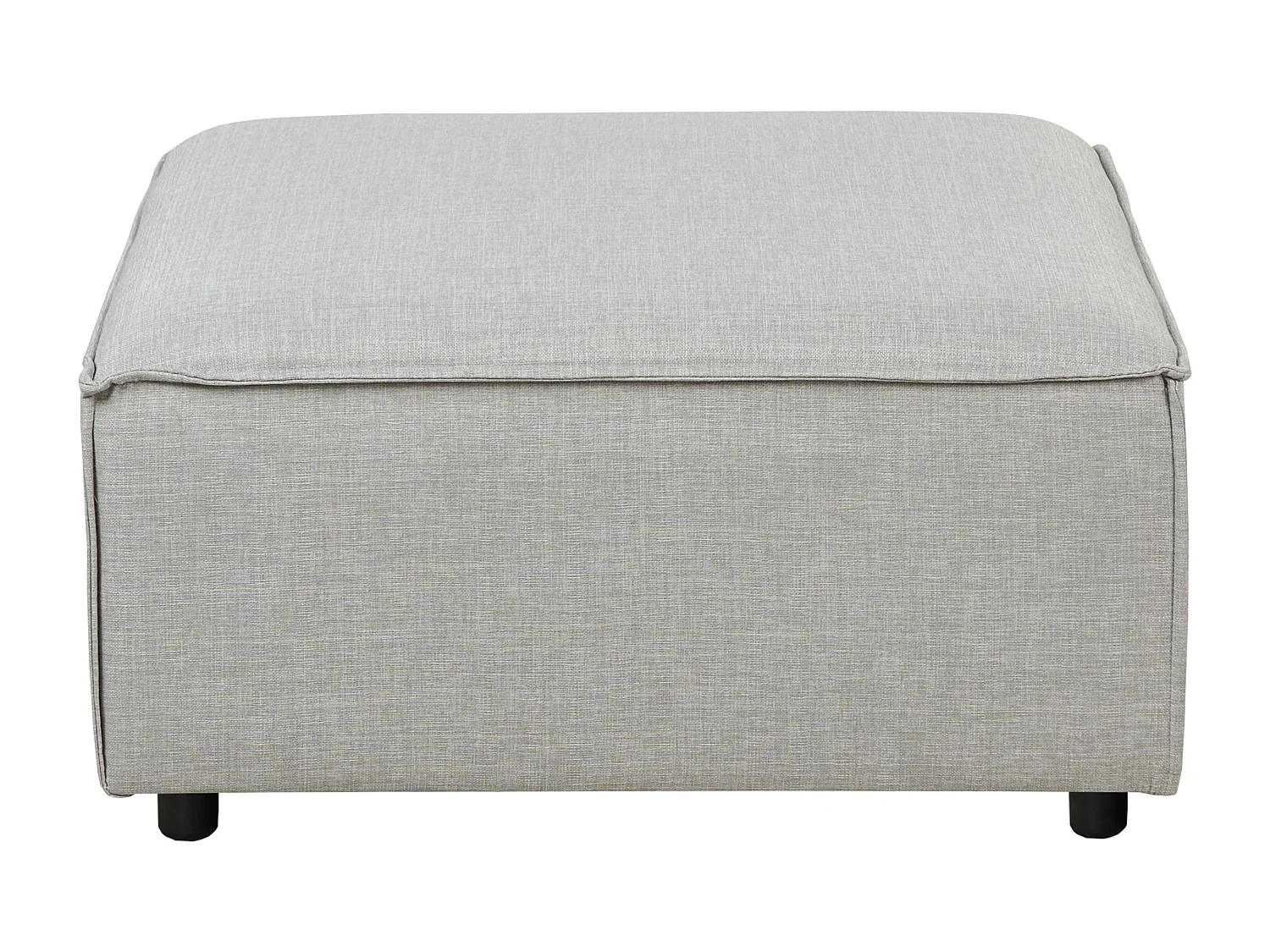 Ottoman ARDAL Tissu Gris clair