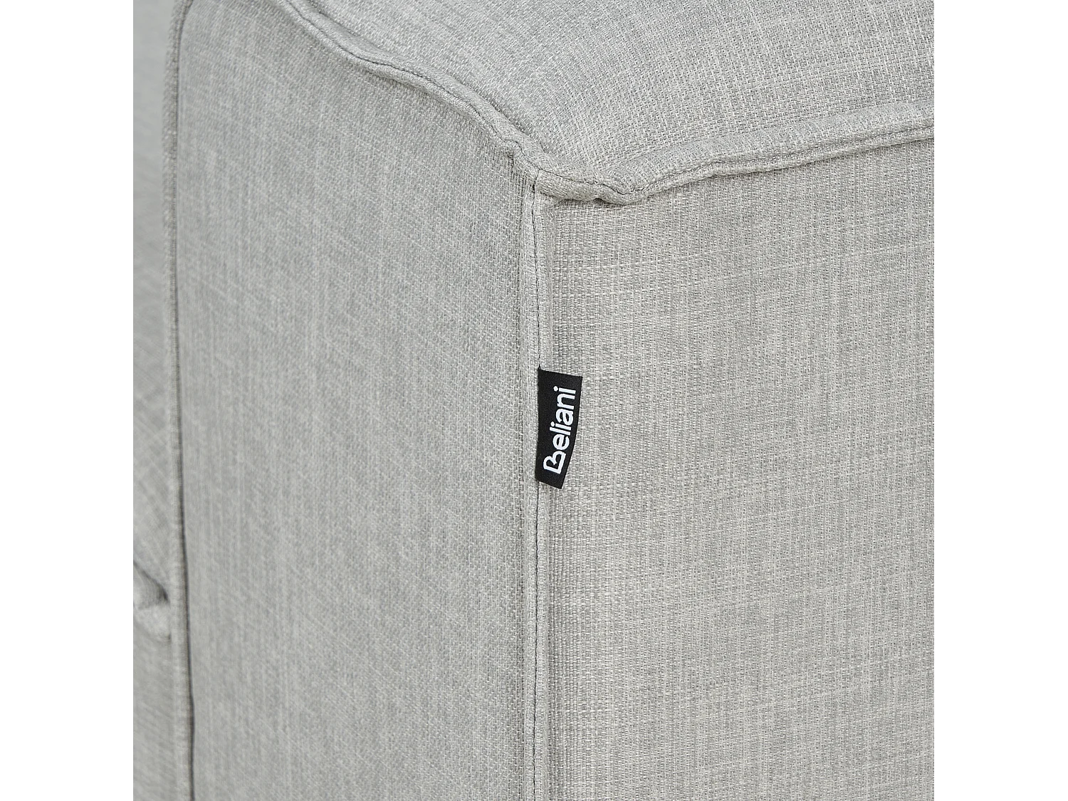 Ottoman ARDAL Tissu Gris clair