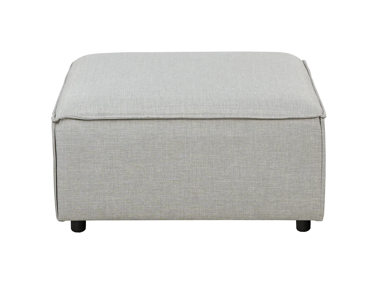 Ottoman ARDAL Tissu Gris clair