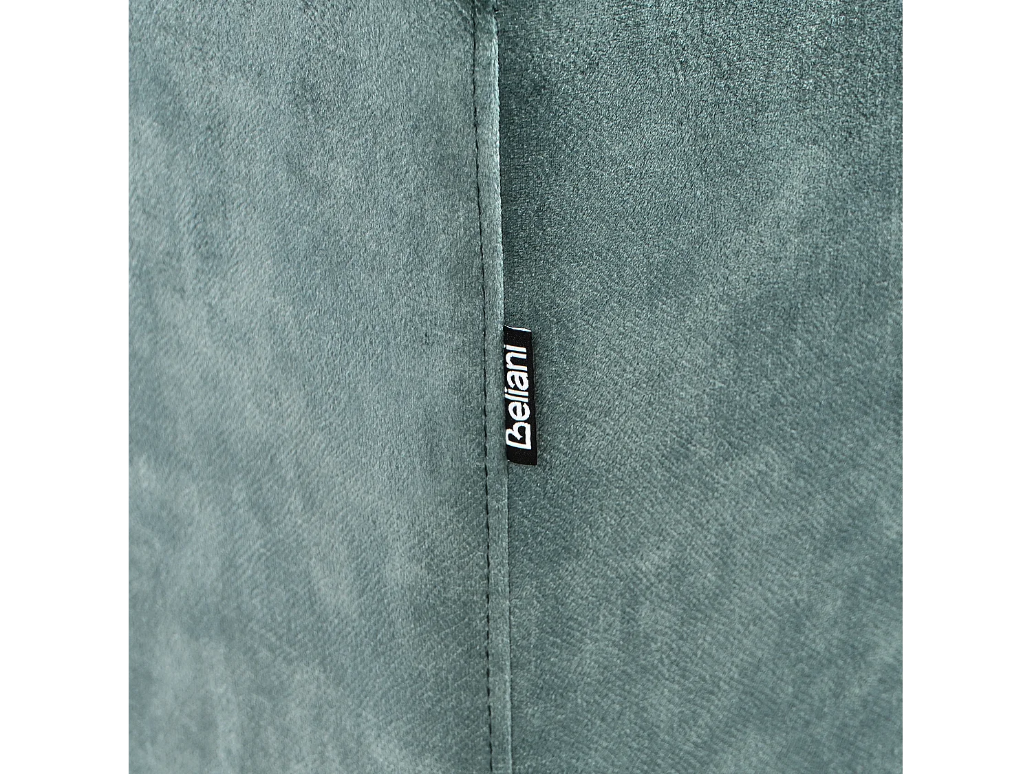 Ottoman OSLO Velours Bleu paon