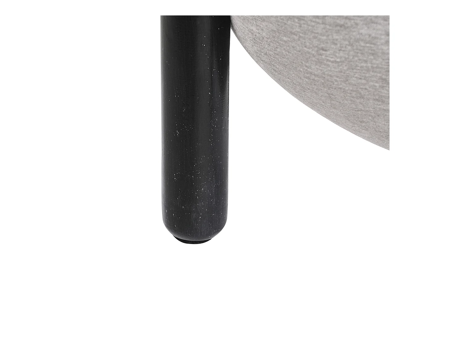 Pouf ARCHIE Lin synthétique Gris