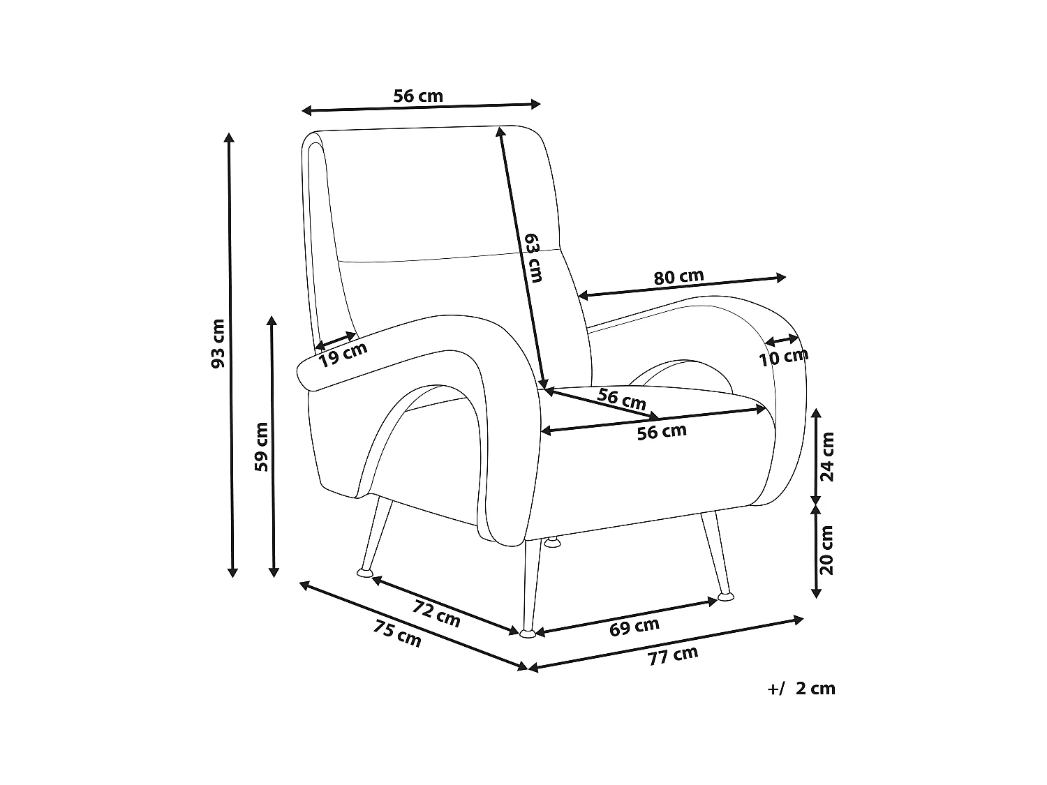 Sillón SVALOV Pana Verde menta