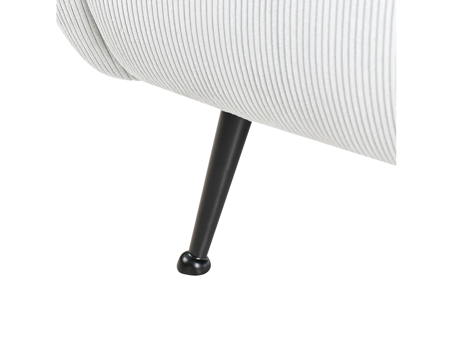 Fauteuil SVALOV Velours côtelé Vert menthe