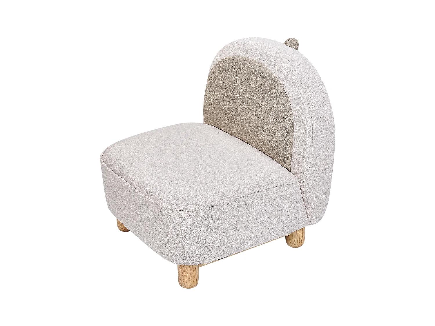 Kindersessel hellbeige Tierform Dinosaurier FABORG