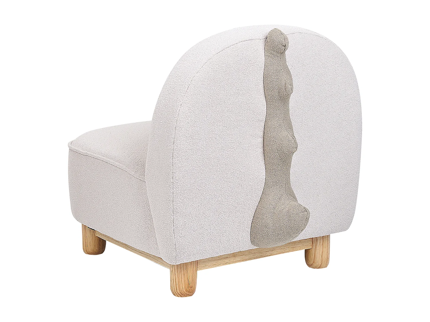 Kinderfauteuil beige FABORG