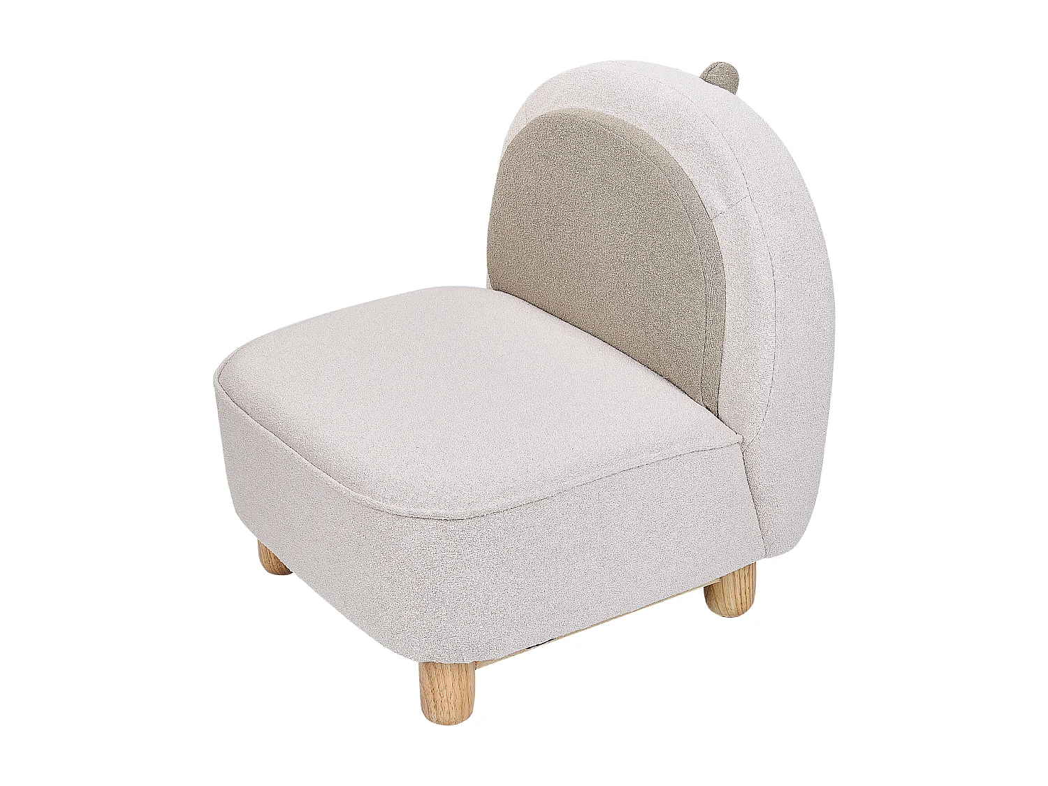 Kindersessel hellbeige Tierform Dinosaurier FABORG