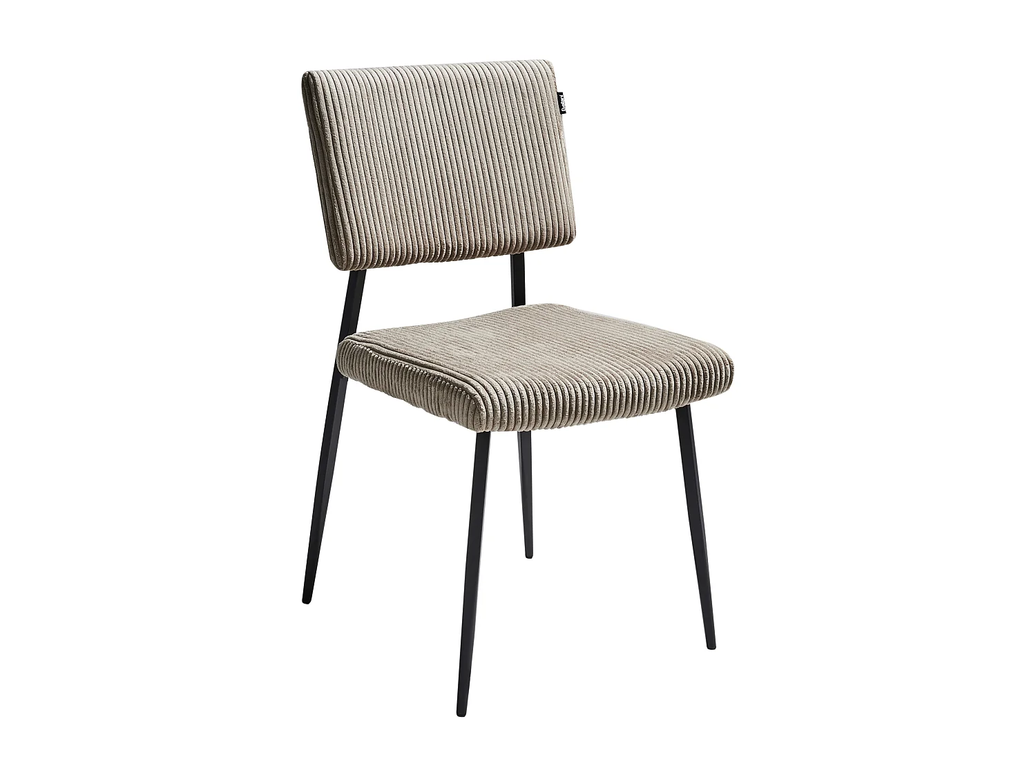 Esszimmerstuhl 2er Set STURGIS Cord Taupe