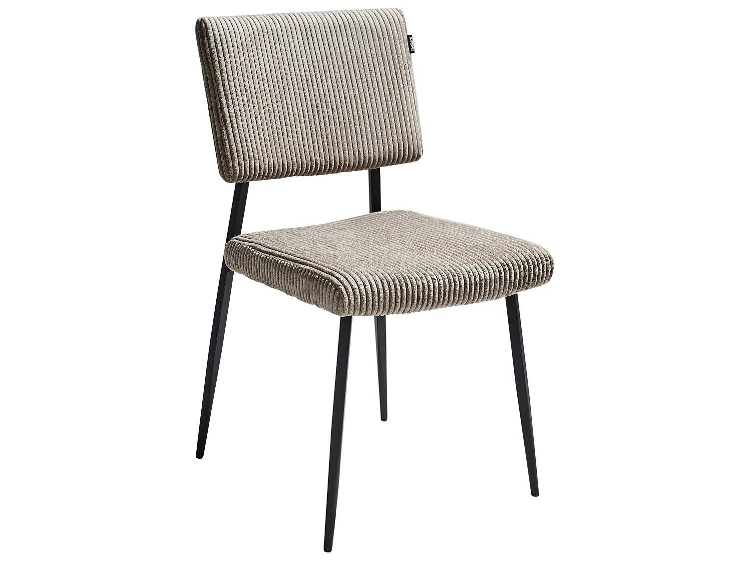 Set med 2 matstolar STURGIS Manchester Taupe