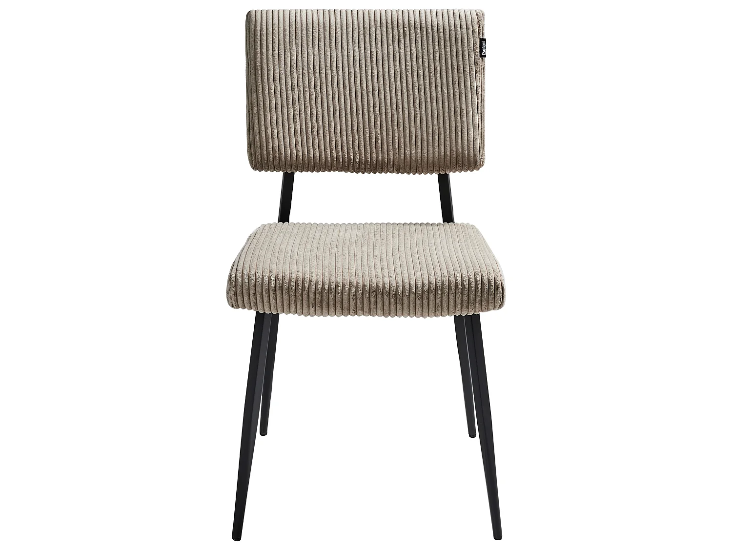 Set med 2 matstolar STURGIS Manchester Taupe