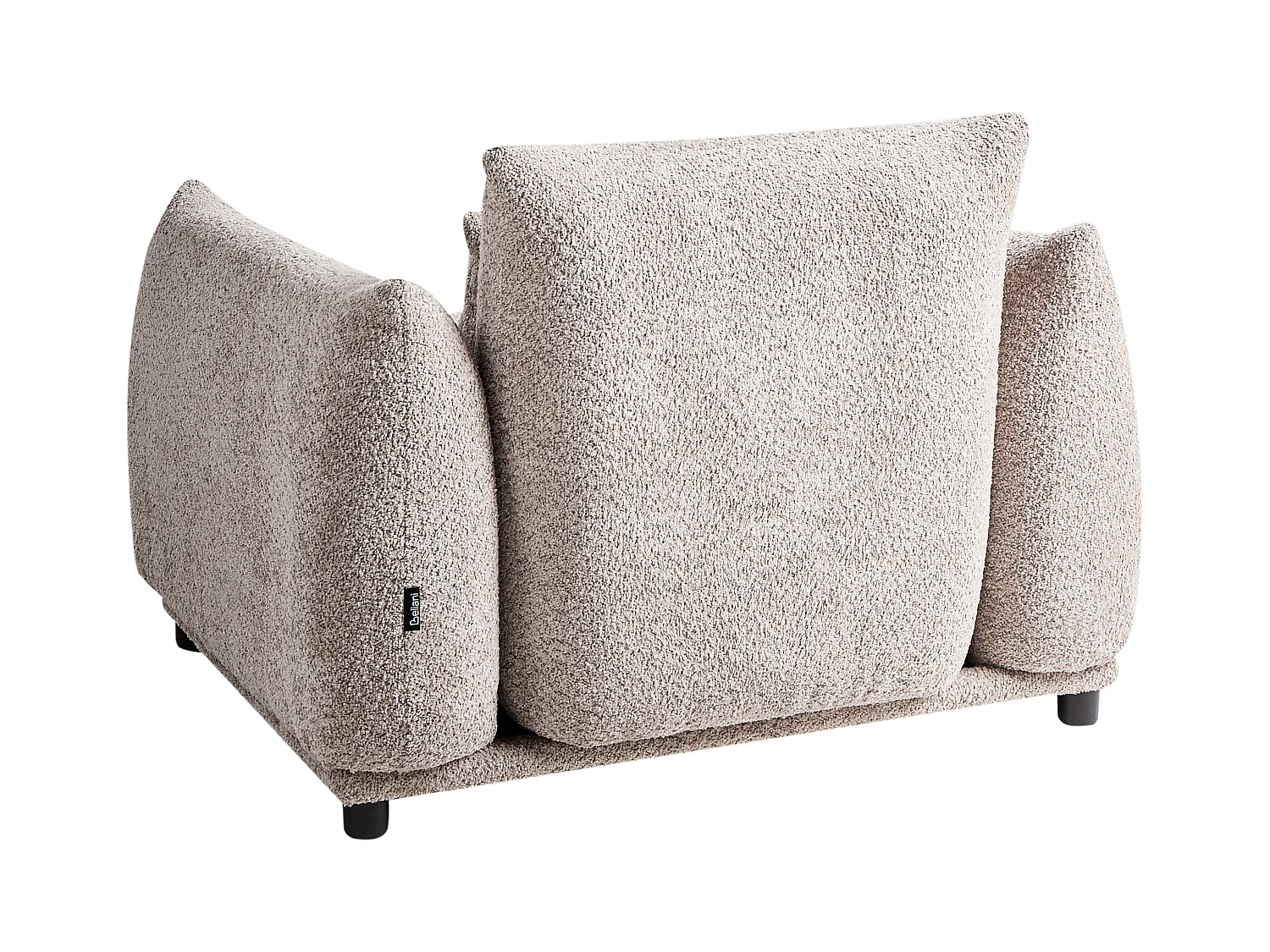 Sessel JAMSA Bouclé Taupe