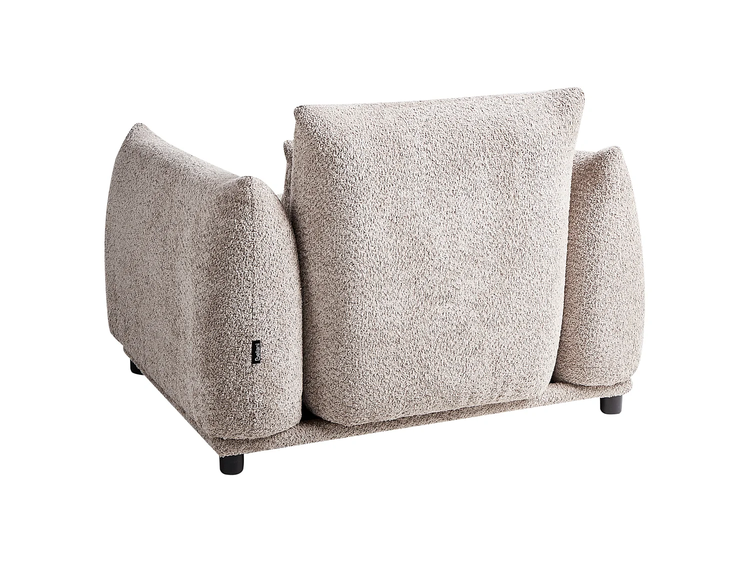 Armchair JAMSA Boucle Taupe