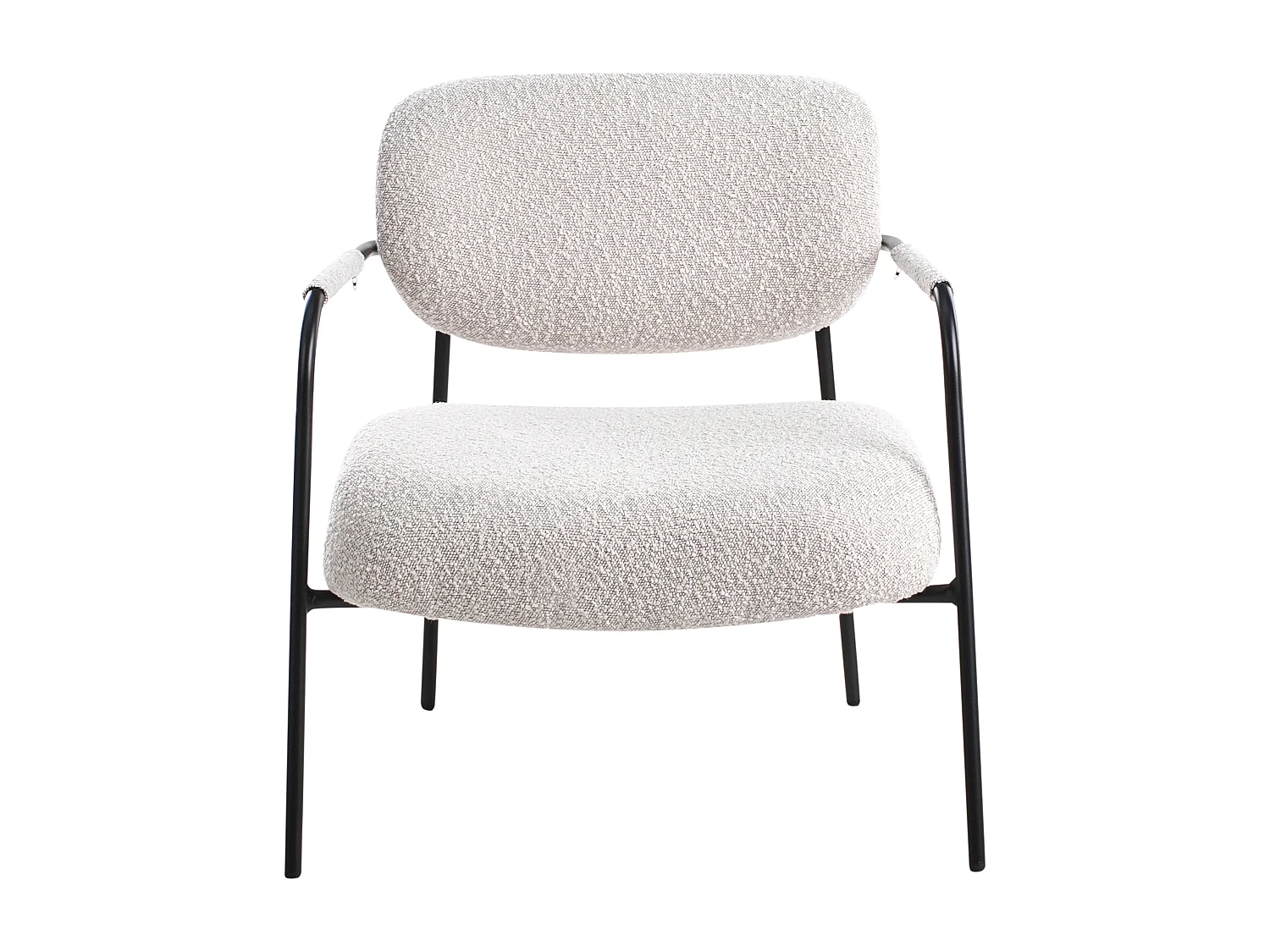 Fauteuil AUSVIKA Tissu Beige clair