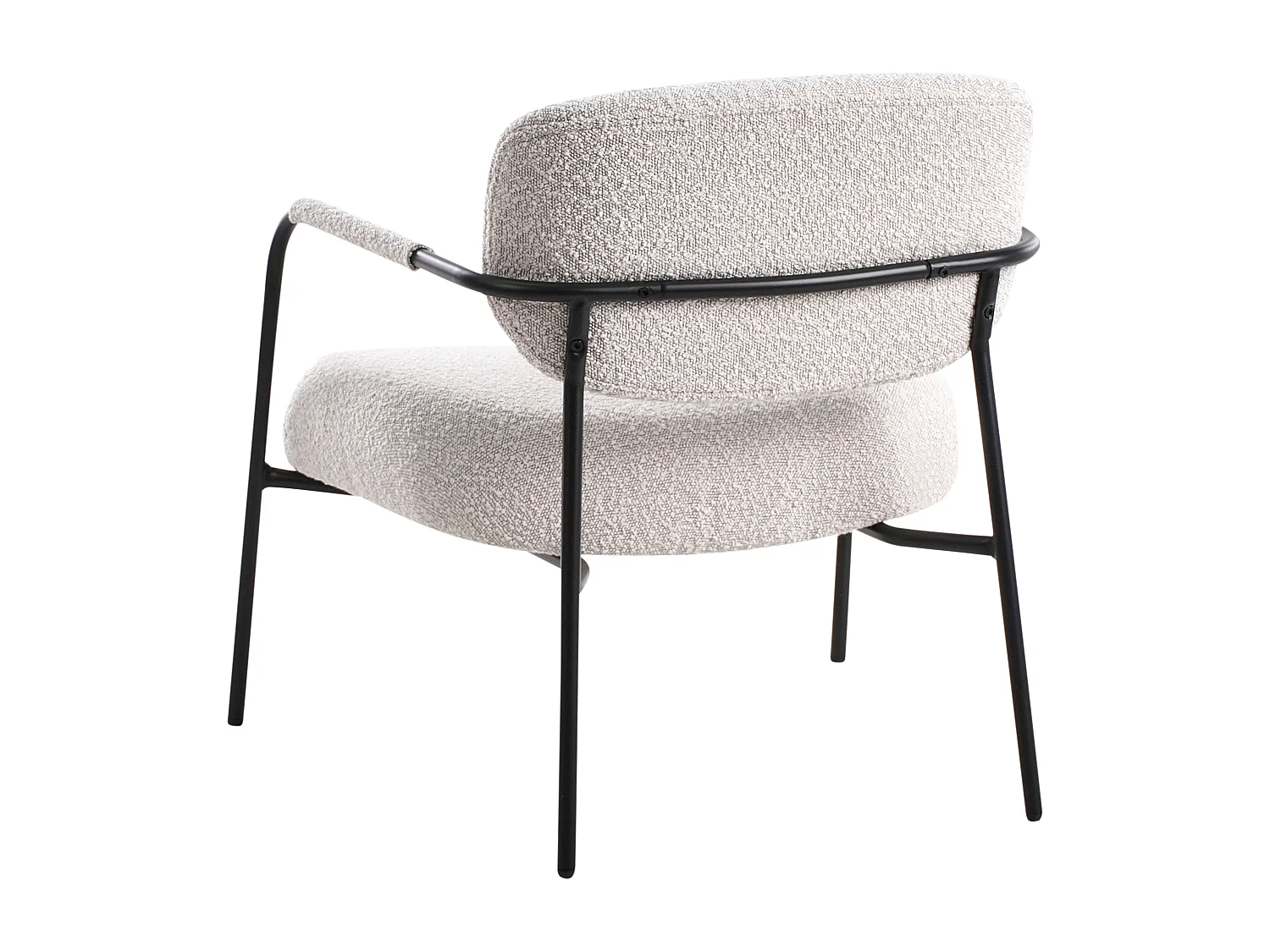 Fauteuil AUSVIKA Stof Lichtbeige