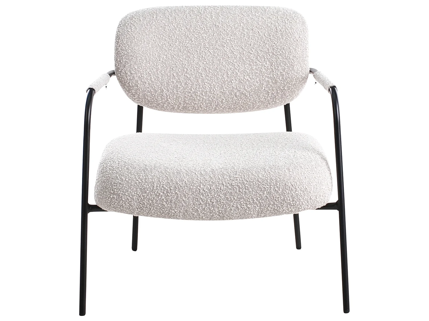 Poltrona AUSVIKA Tessuto Beige chiaro