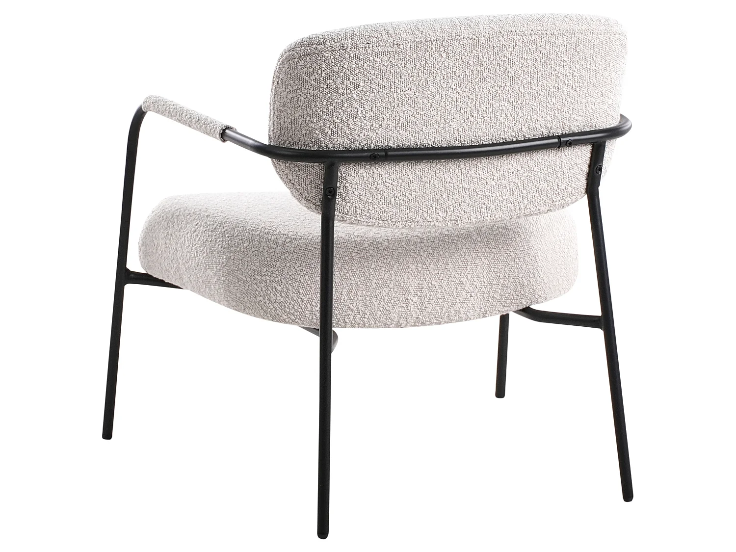 Poltrona AUSVIKA Tessuto Beige chiaro