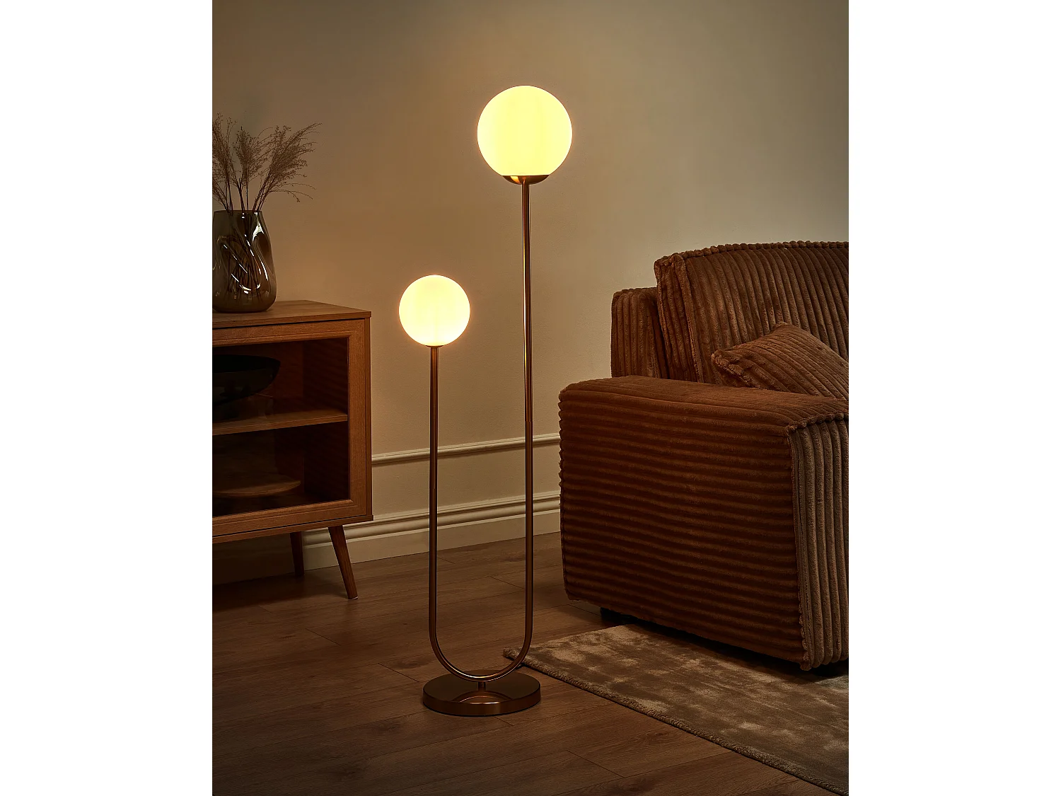 Staande lamp TUHALA Metaal Goud