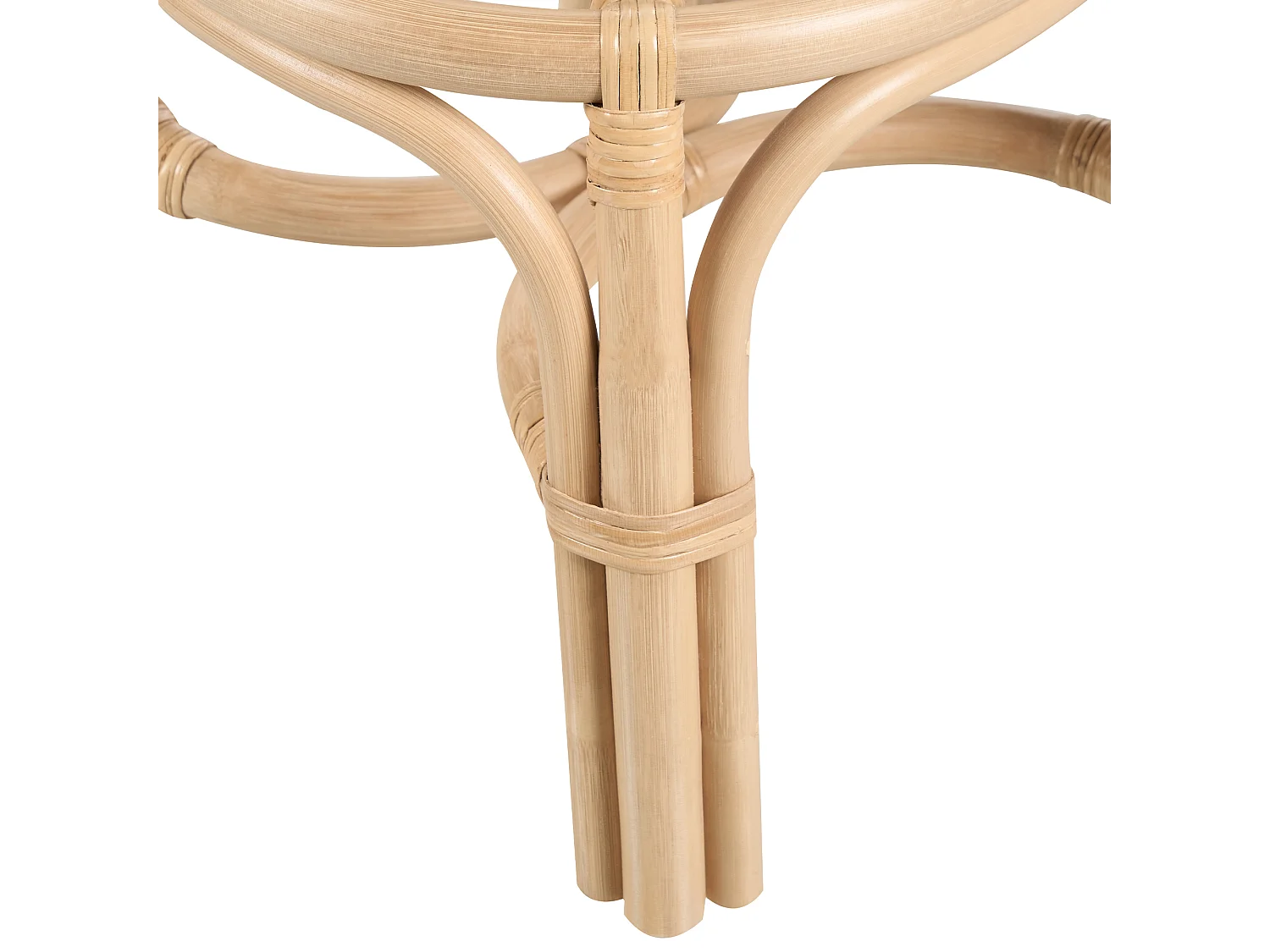 Sedia per bambini rattan naturale MIRTIA