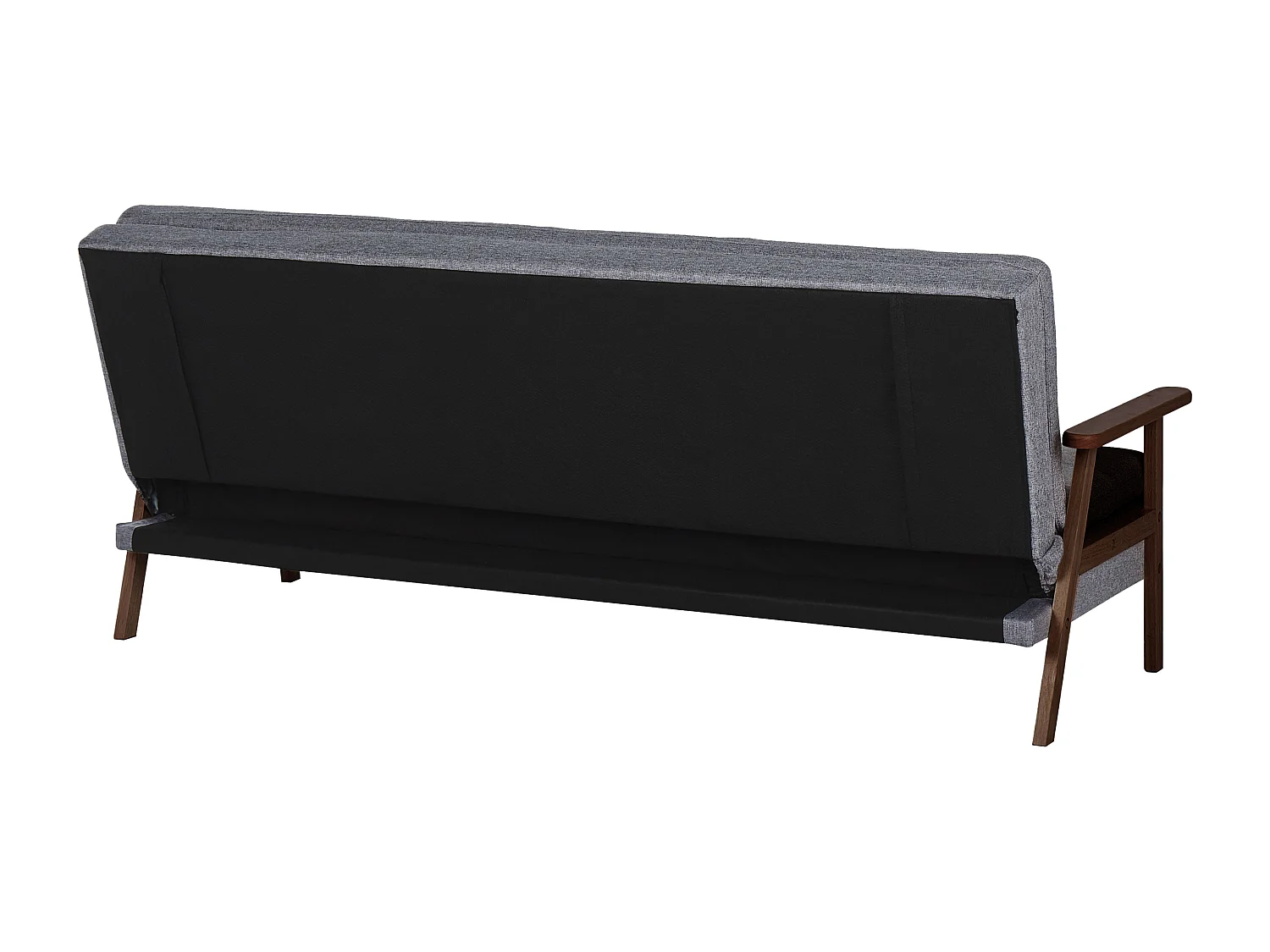 Schlafsofa TJORN Stoff Grau 3-Sitzer