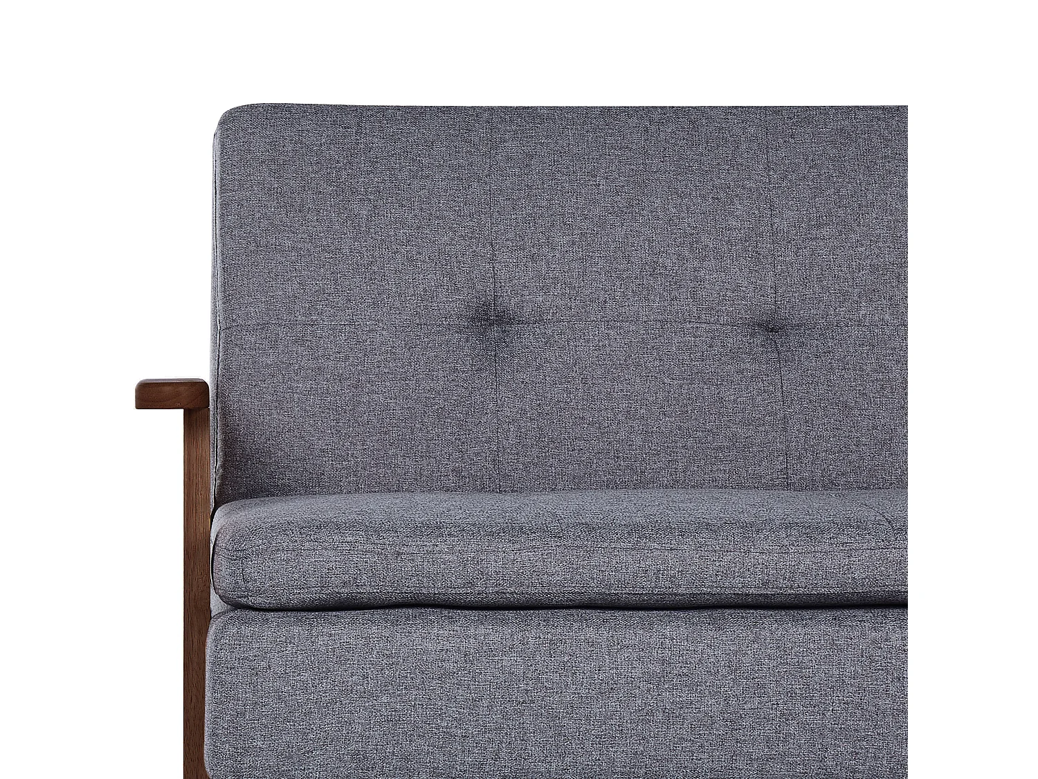 Schlafsofa TJORN Stoff Grau 3-Sitzer