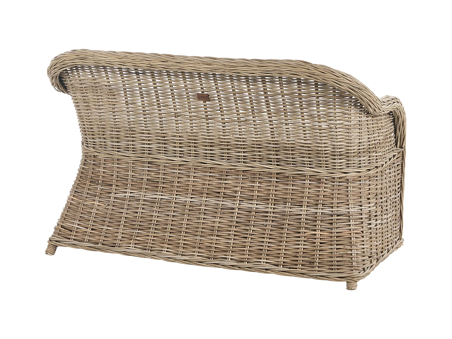 Sofa ogrodowa dla 2 osób SUSUA Rattan Naturalny