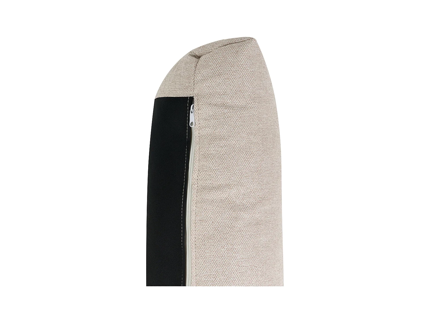 Canapé d'Angle à gauche en Tissu Pieds en Bois Beige Siggard