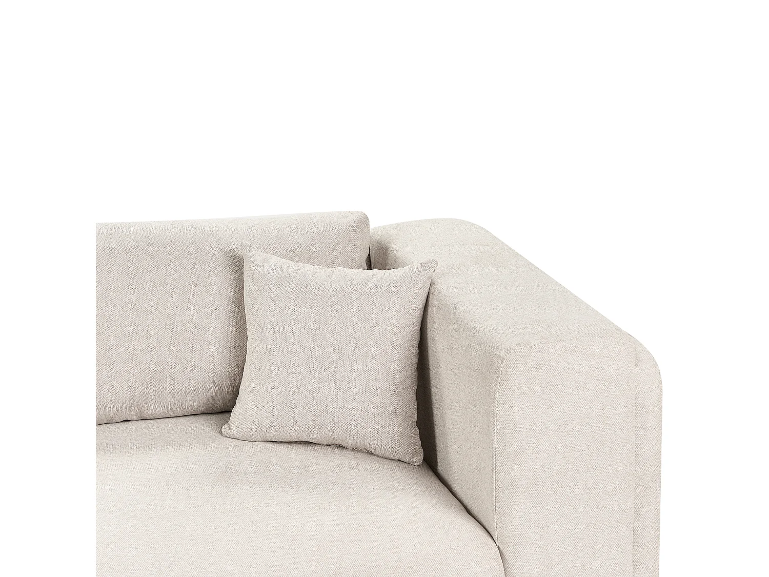 Canapé VENG Tissu Beige 4 places