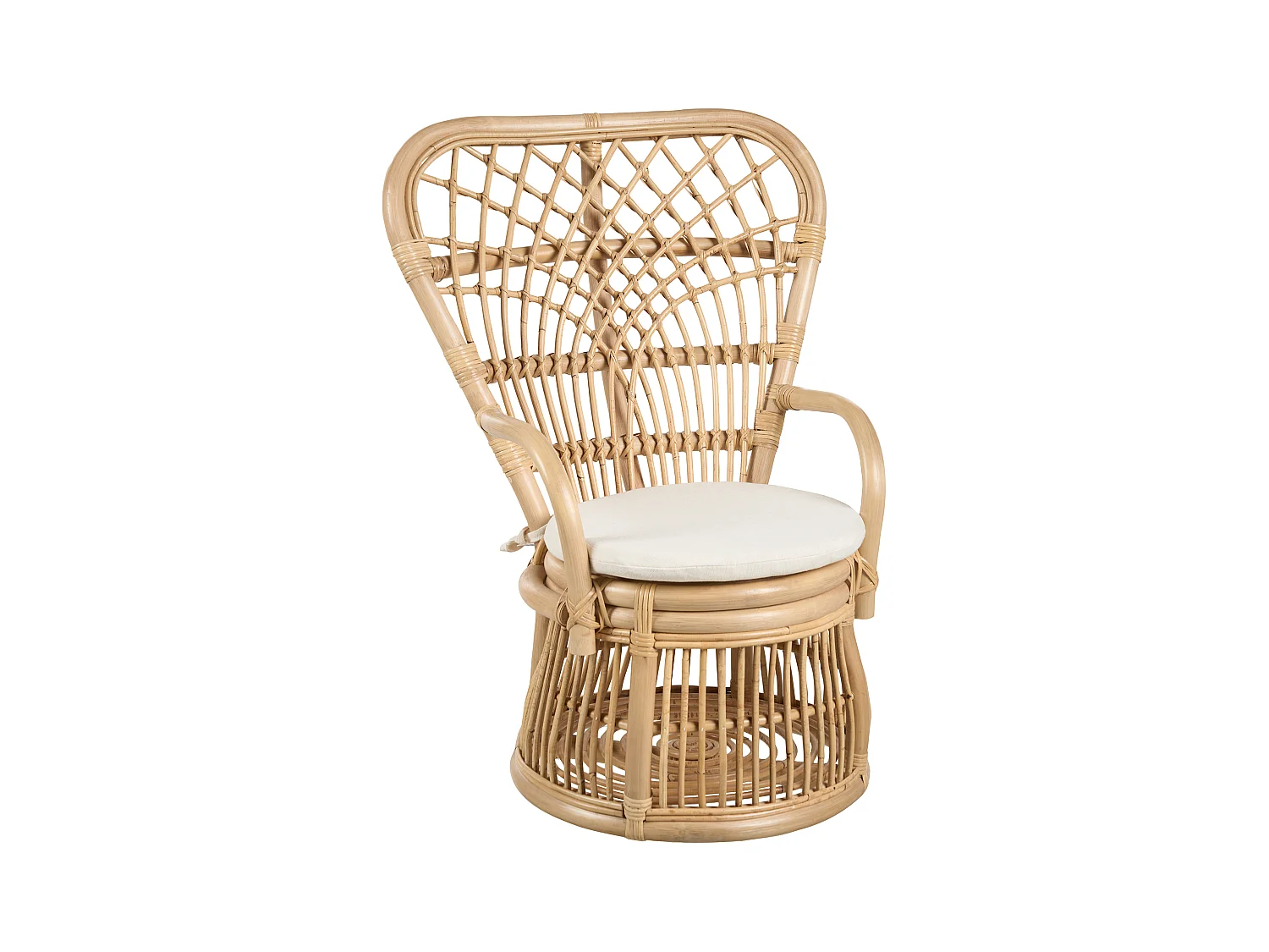 Chaise pour enfant TEMENI Rotin Naturel