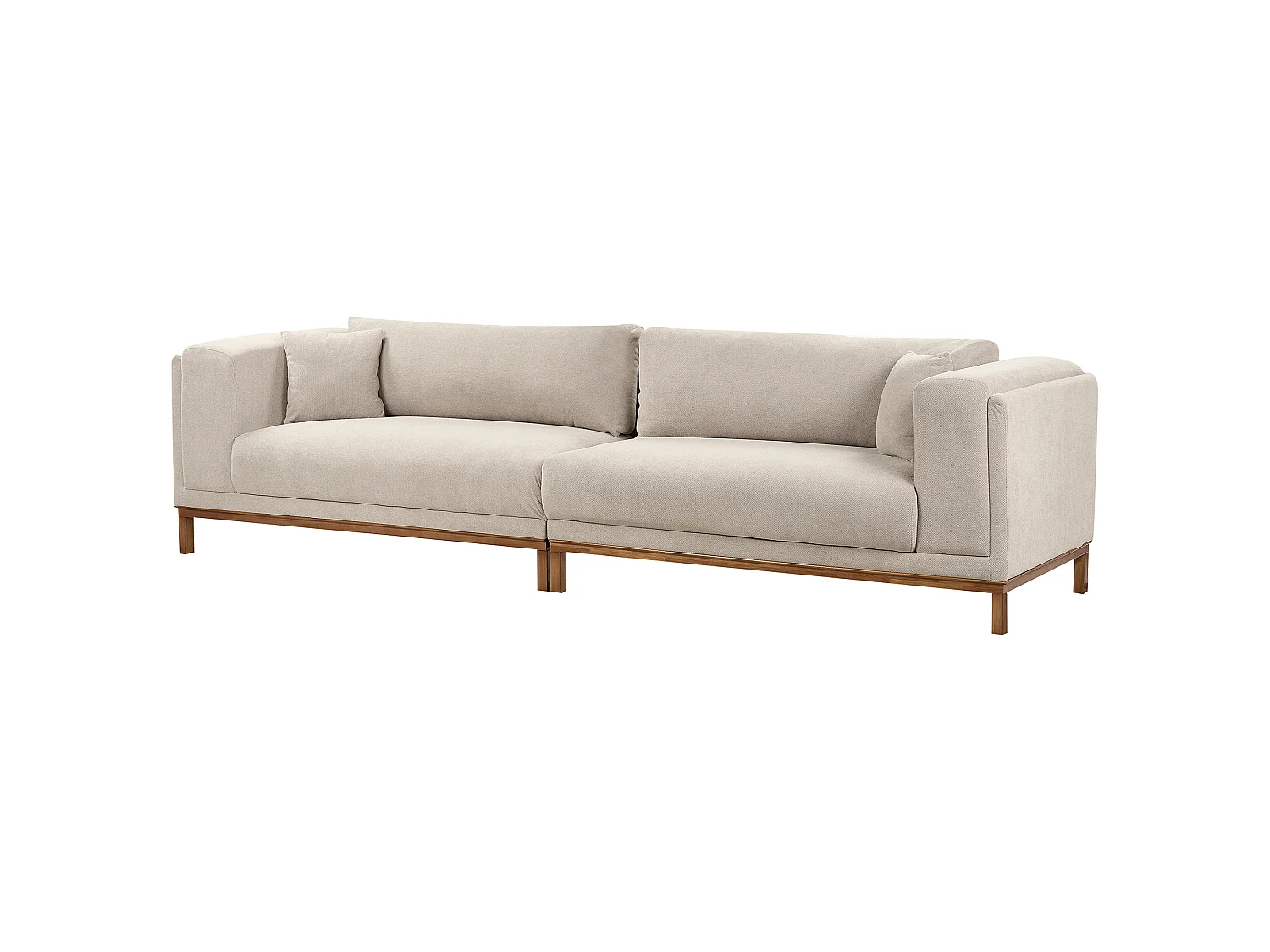 Sofa VENG Beżowoszary dla 4 osób