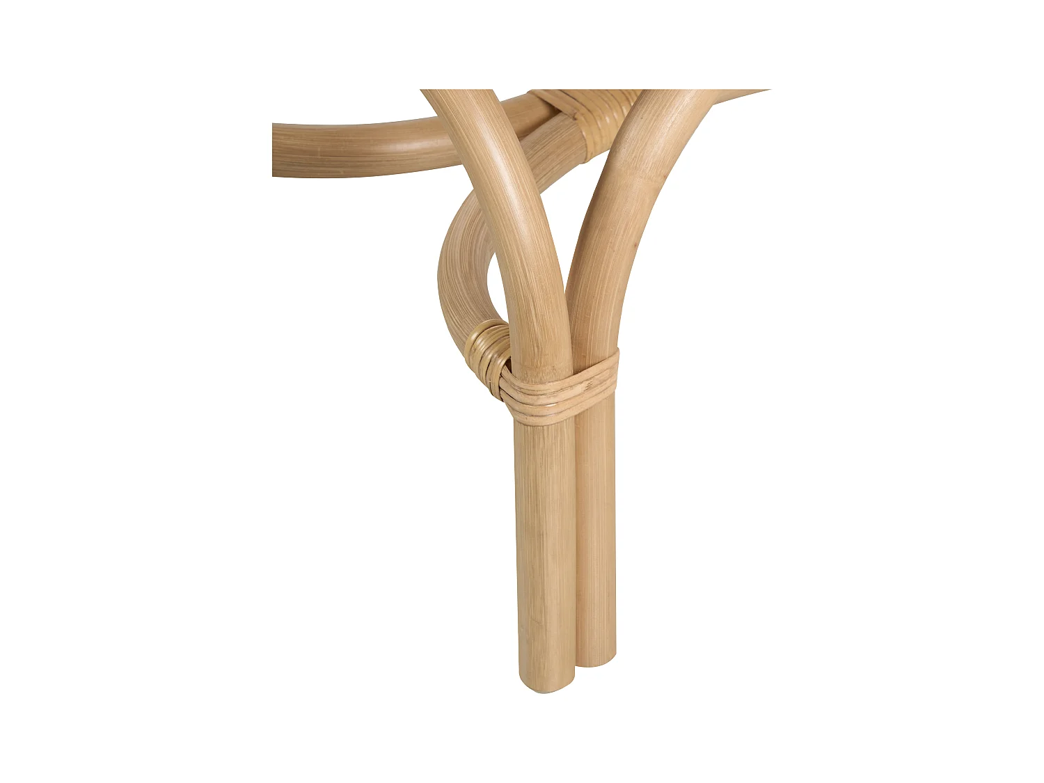 Krzesło rattanowe dla dzieci naturalne DESIMI