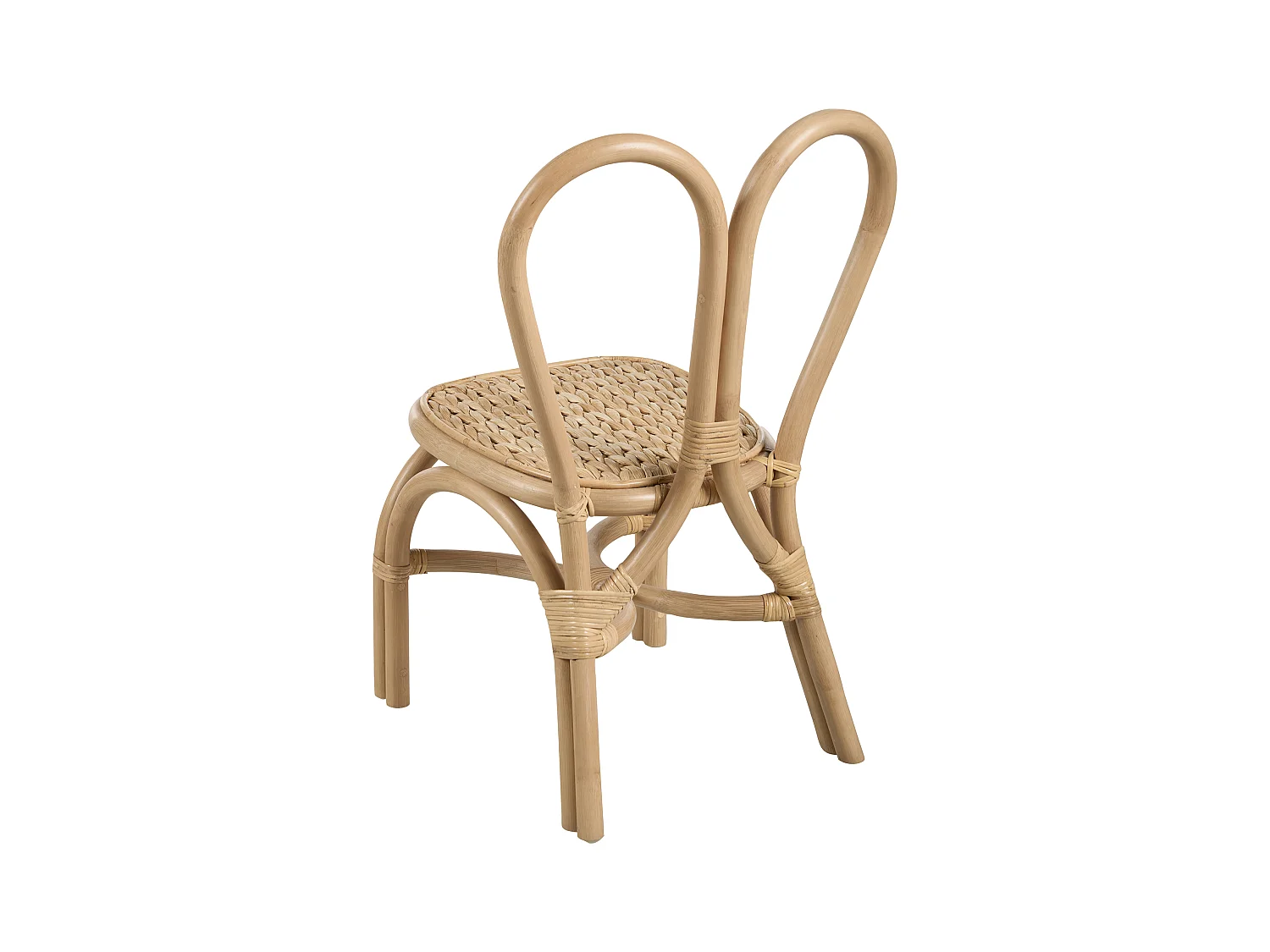 Kinderstuhl Rattan naturfarben DESIMI