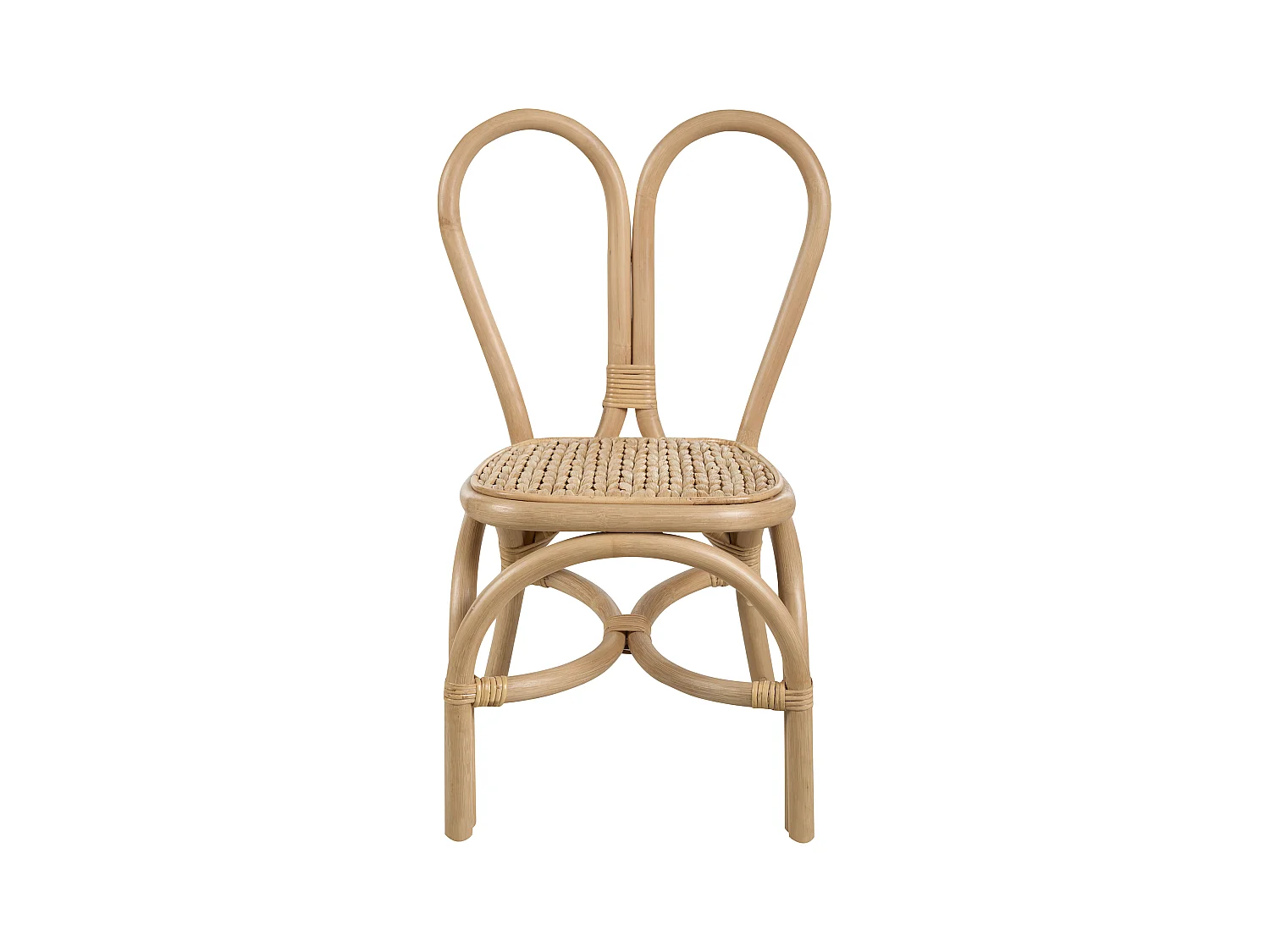 Kinderstuhl Rattan naturfarben DESIMI