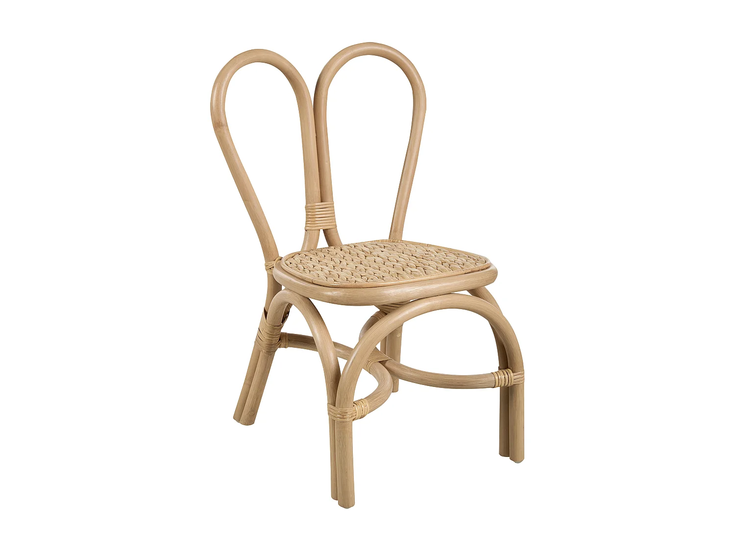Chaise pour enfant DESIMI Rotin Naturel
