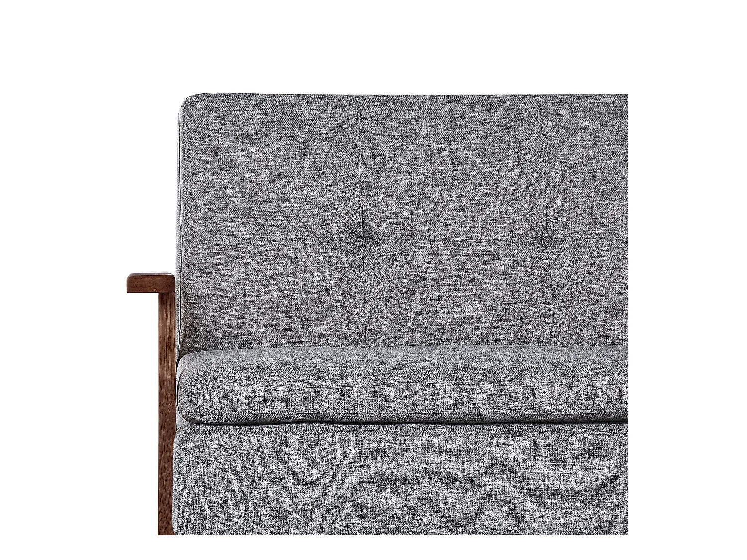 Divano letto TJORN Tessuto Grigio chiaro 3 posti