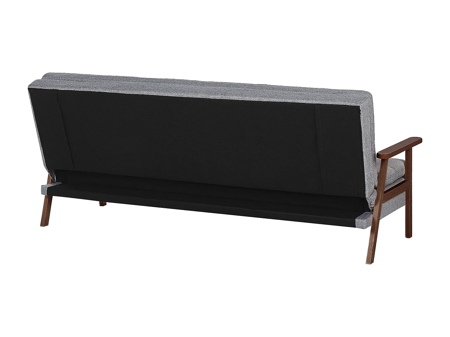 Schlafsofa TJORN Stoff Hellgrau 3-Sitzer