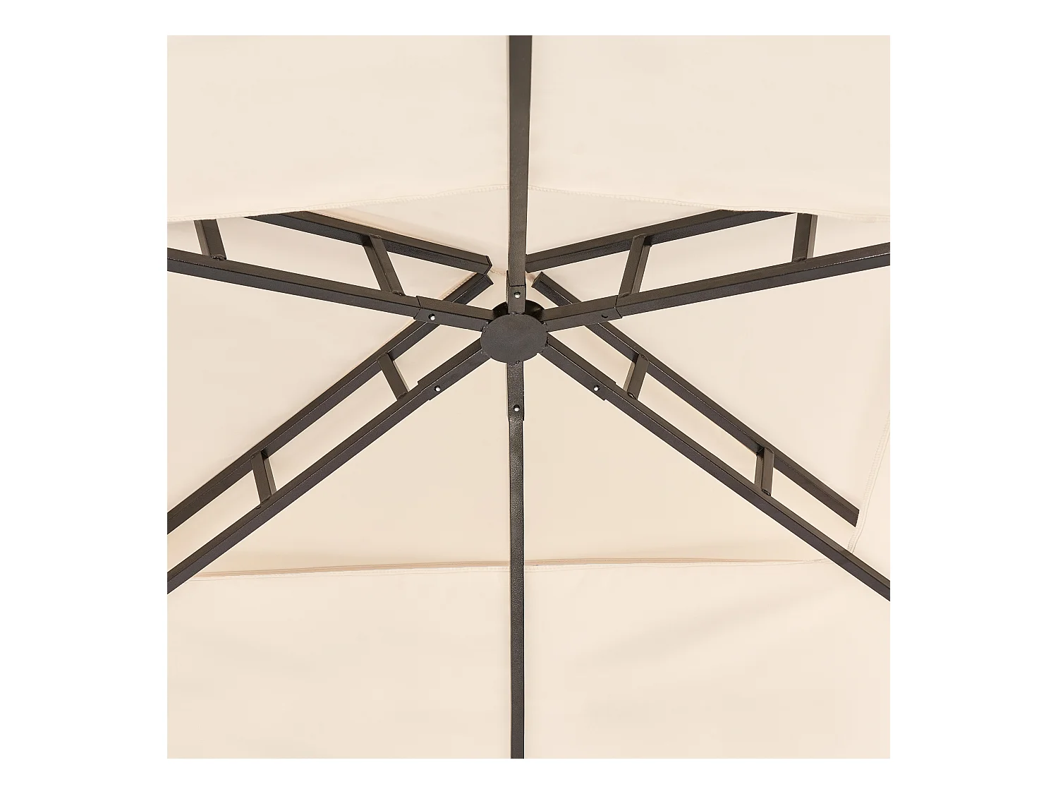 Gazebo NARO Metallo 240 cm 148 cm Beige