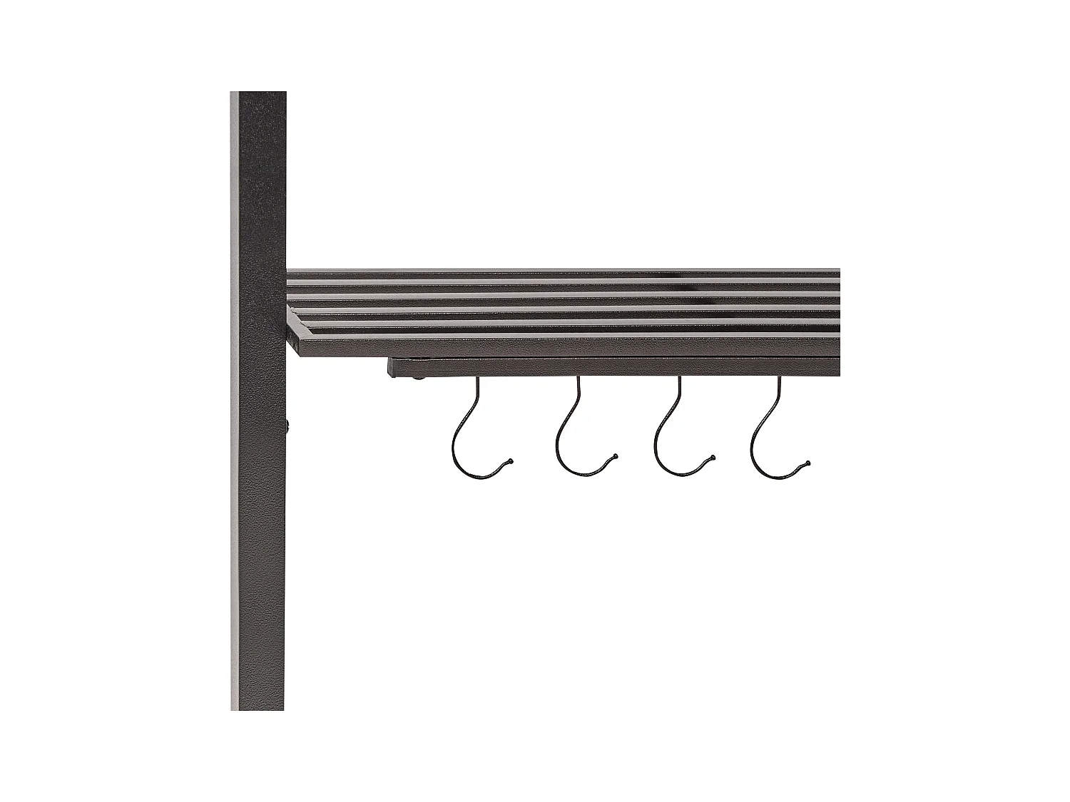 Gazebo NARO Metallo 240 cm 148 cm Beige