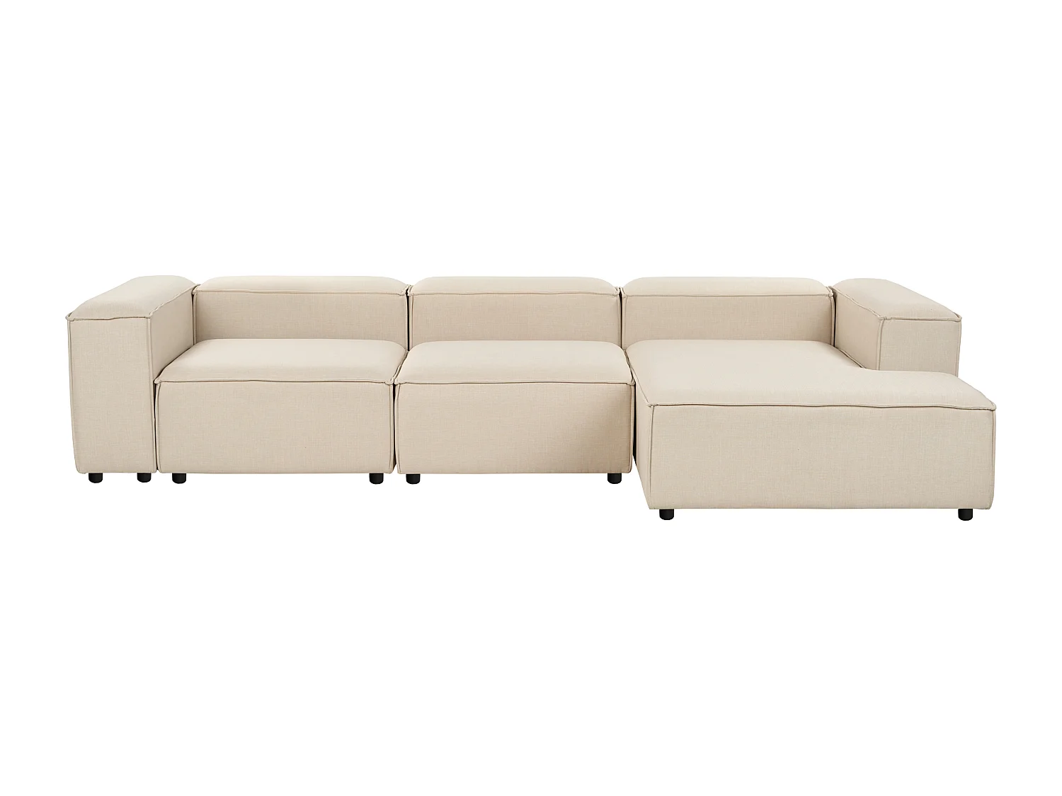 ARDAL Tessuto Beige 4 posti Lato Sinistro