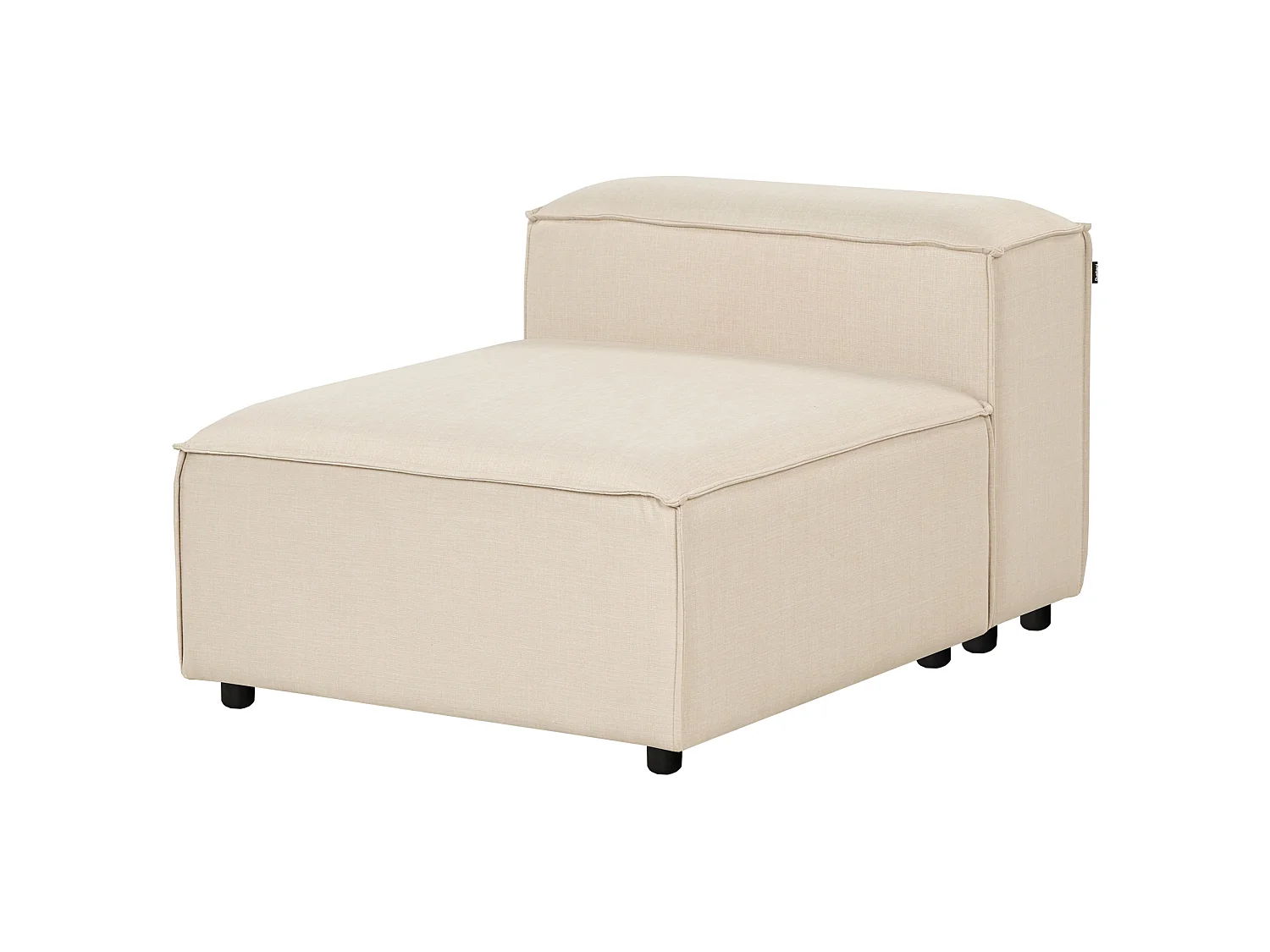 Modular Corner Sofa 4 Seater ARDAL Left Hand Beige Fabric