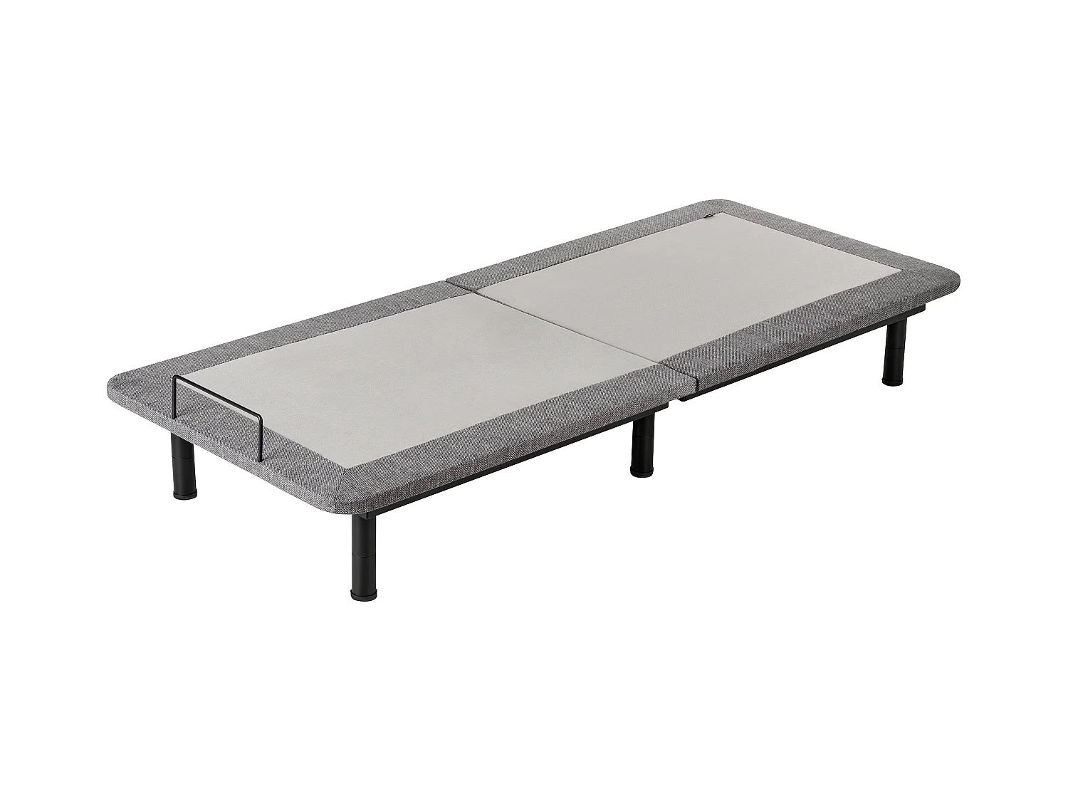 Sommier réglable électrique BRUNOY 80 x 200 cm Gris