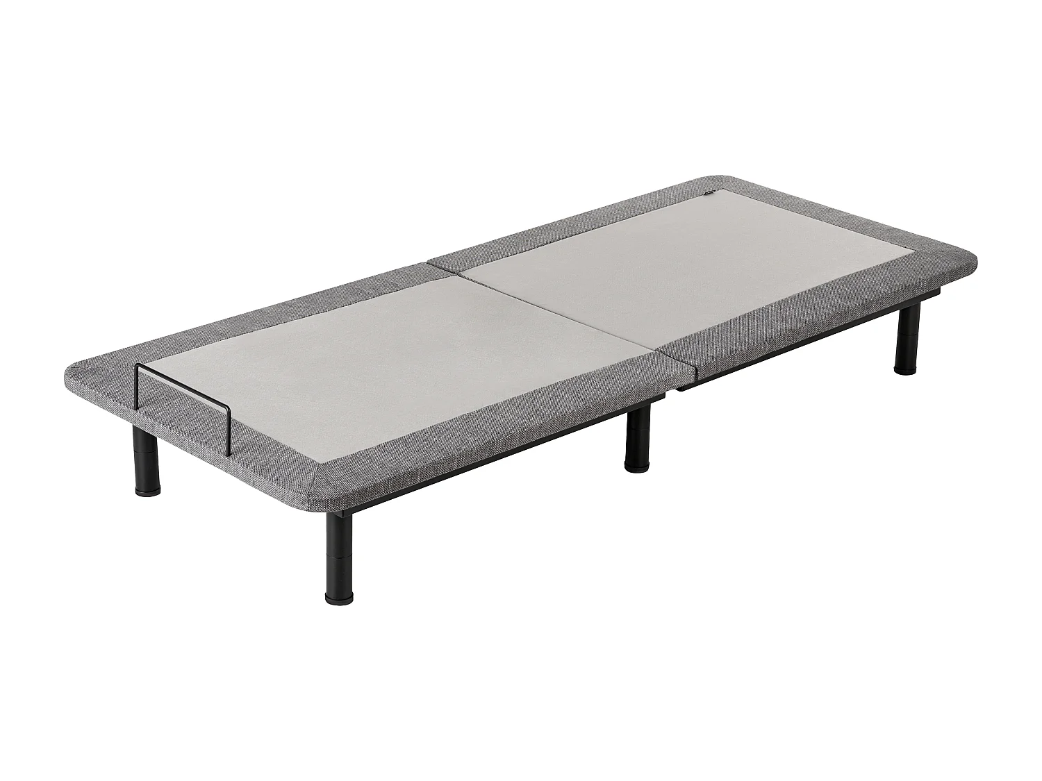 Sommier réglable électrique BRUNOY 80 x 200 cm Gris