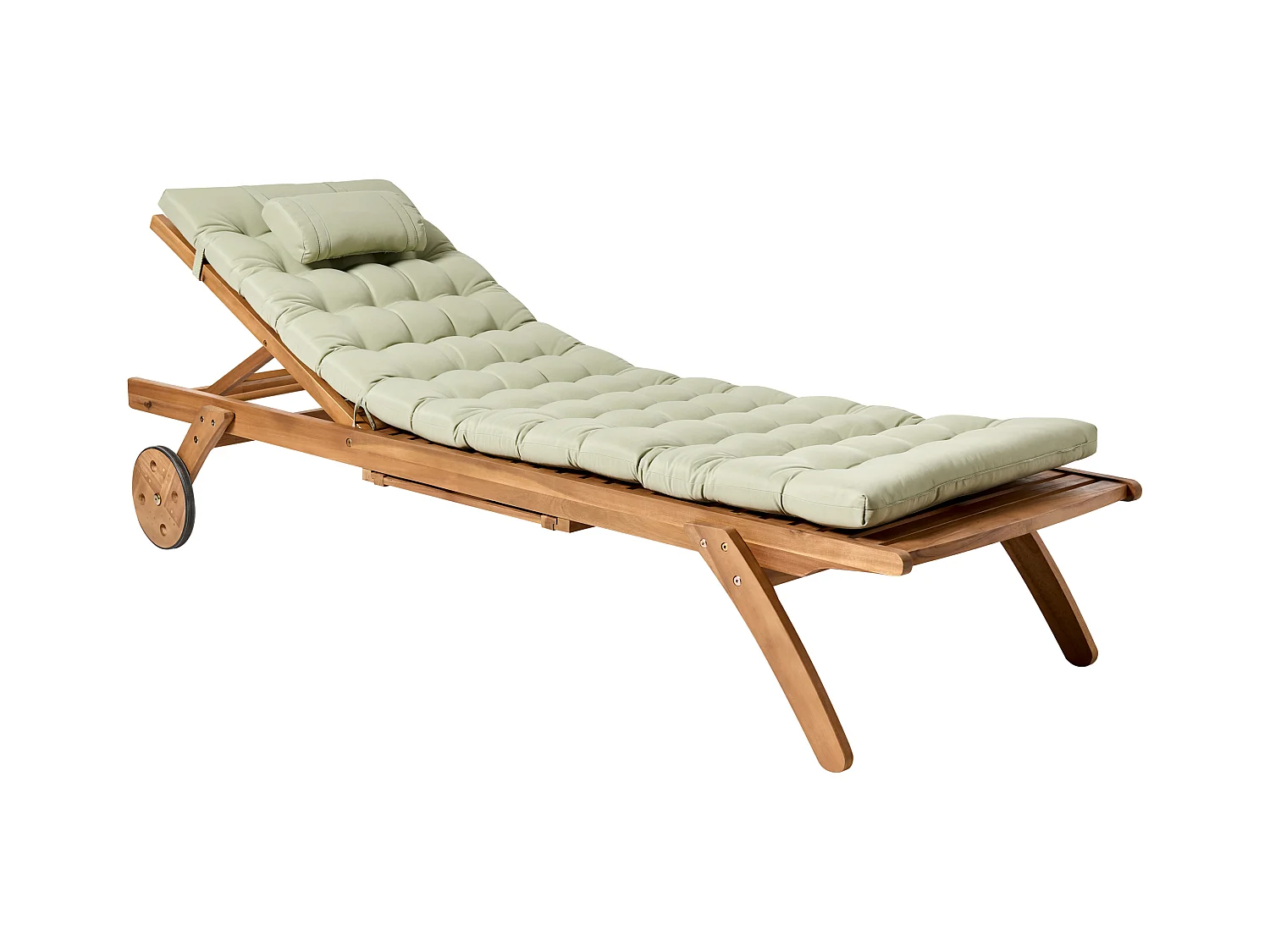 Transat avec coussin CESANA PREMIUM Acacia Vert clair