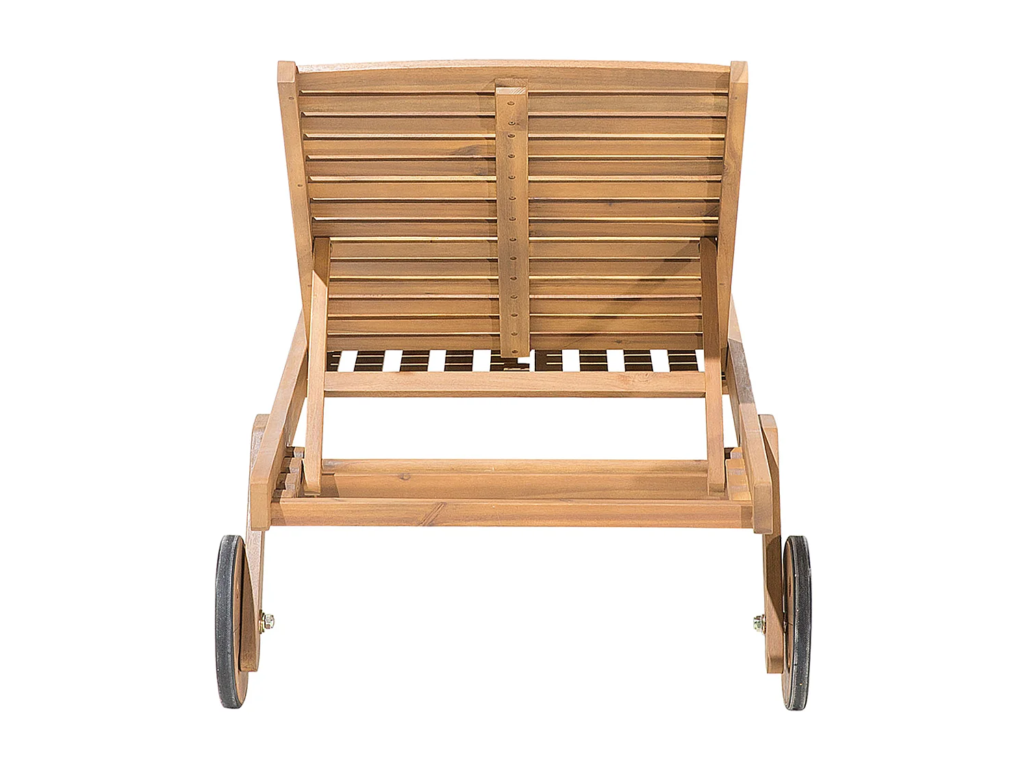 Sonnenliege mit Kissen CESANA PREMIUM Akazienholz Hellgrün