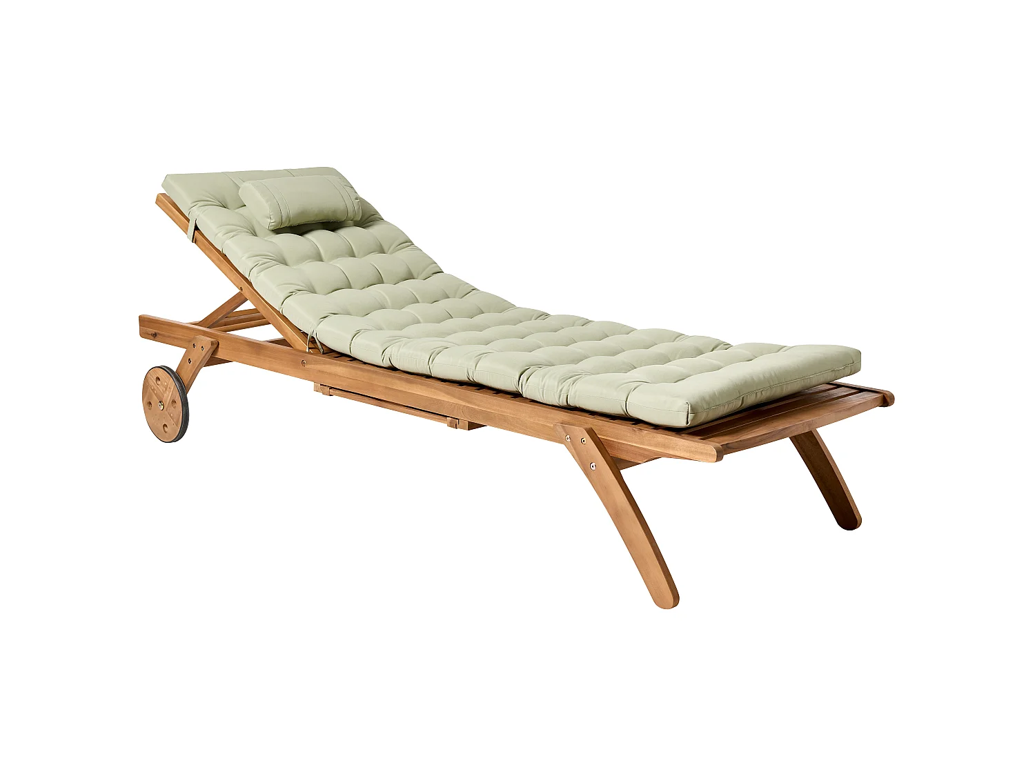 Transat avec coussin CESANA PREMIUM Acacia Vert clair