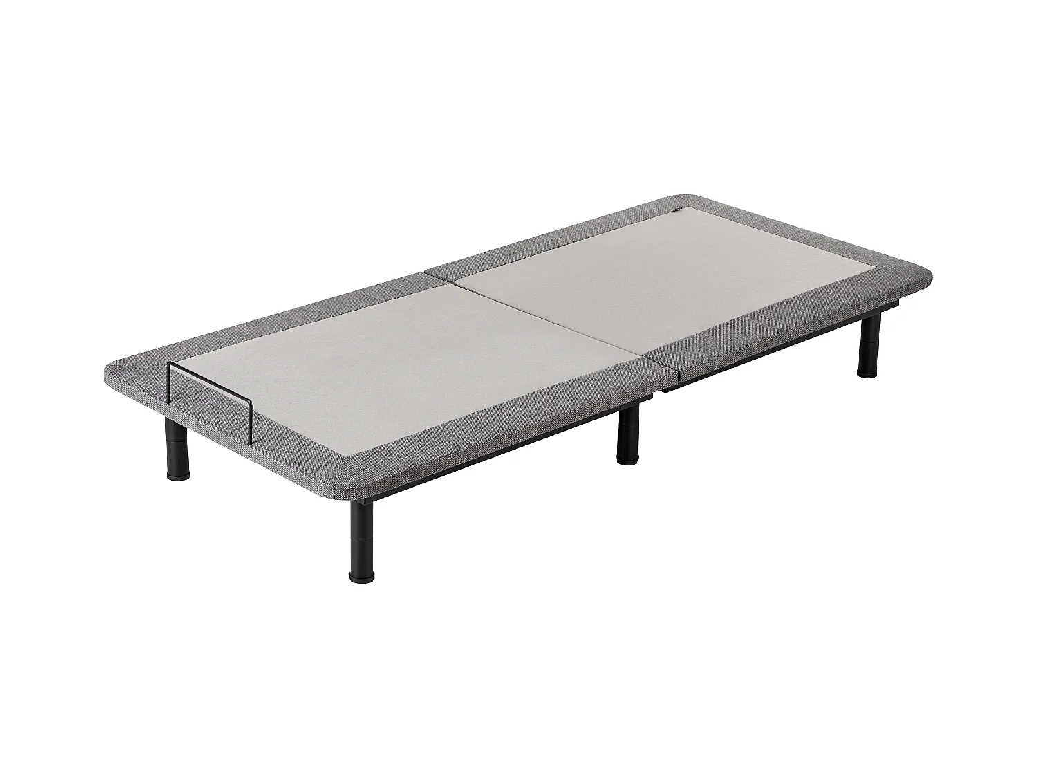 Sommier réglable électrique BRUNOY 90 x 200 cm Gris