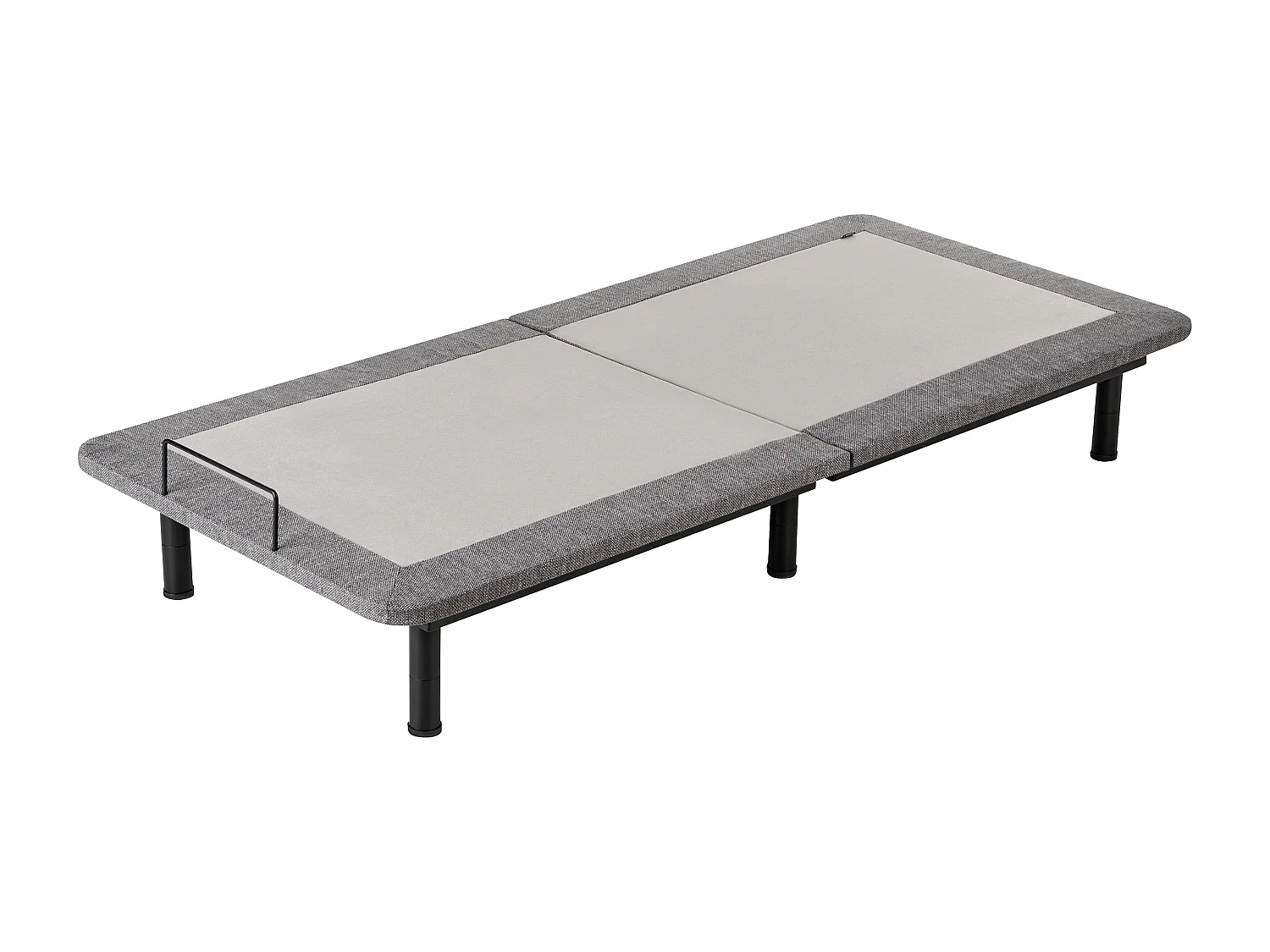 Sommier réglable électrique BRUNOY 90 x 200 cm Gris