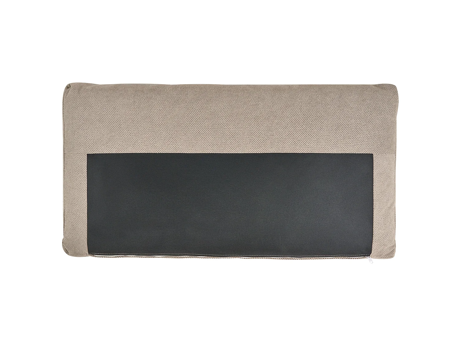Canapé d'angle SIGGARD Tissu Taupe 4 places Côté droit