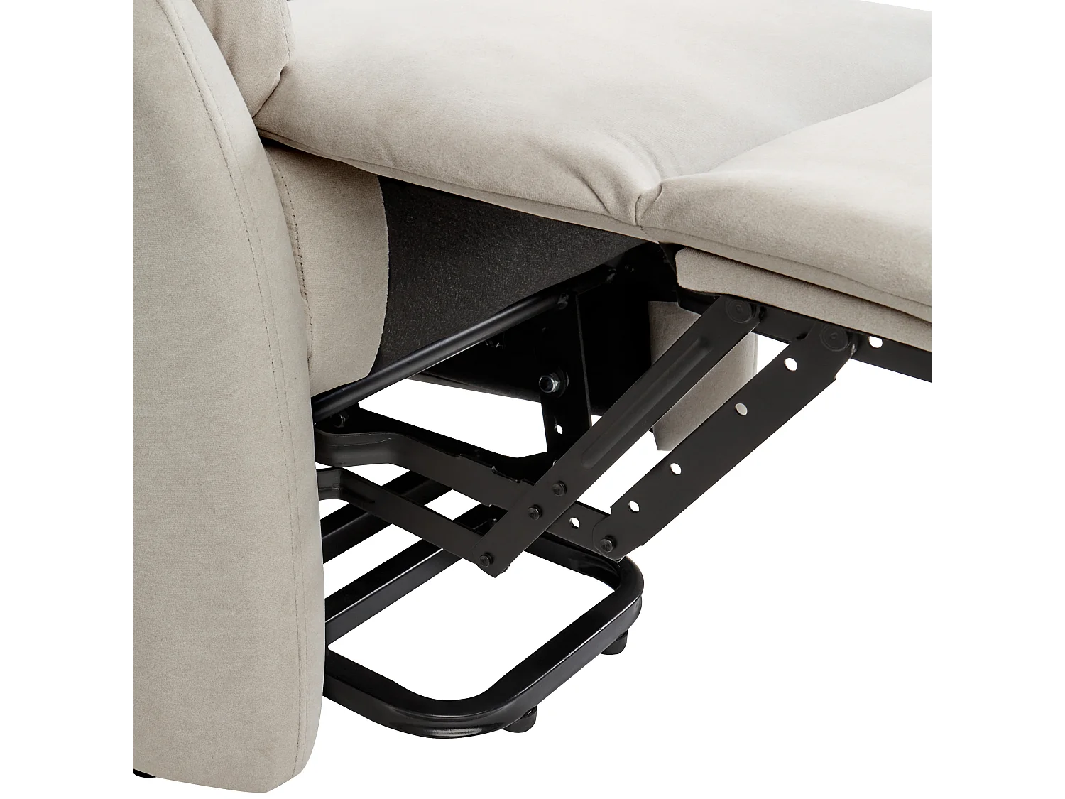 Sedia reclinabile elettrica ELEGY Tessuto Crema