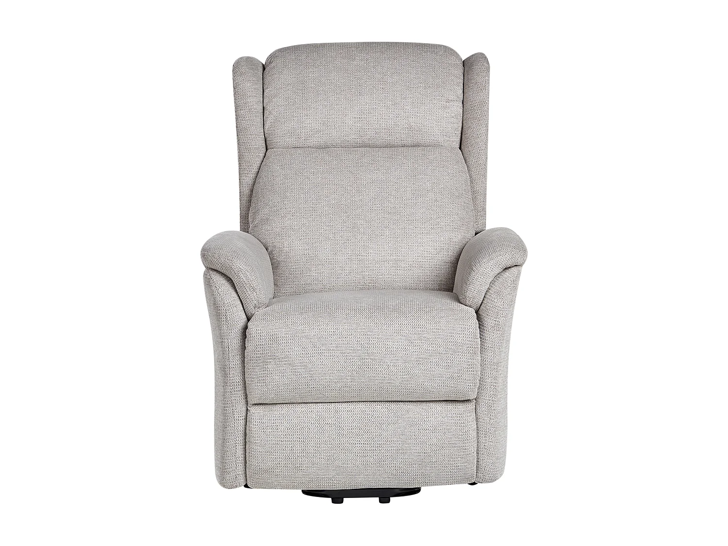 Fauteuil inclinable électrique ELEGY Repose-pieds inclus Tissu Gris clair