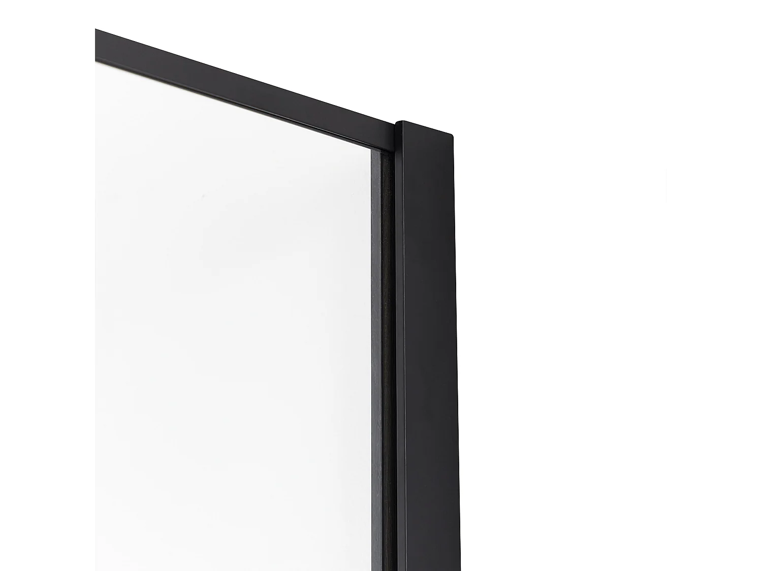 Parois de douche WASPAM 100 x 190 cm Noir